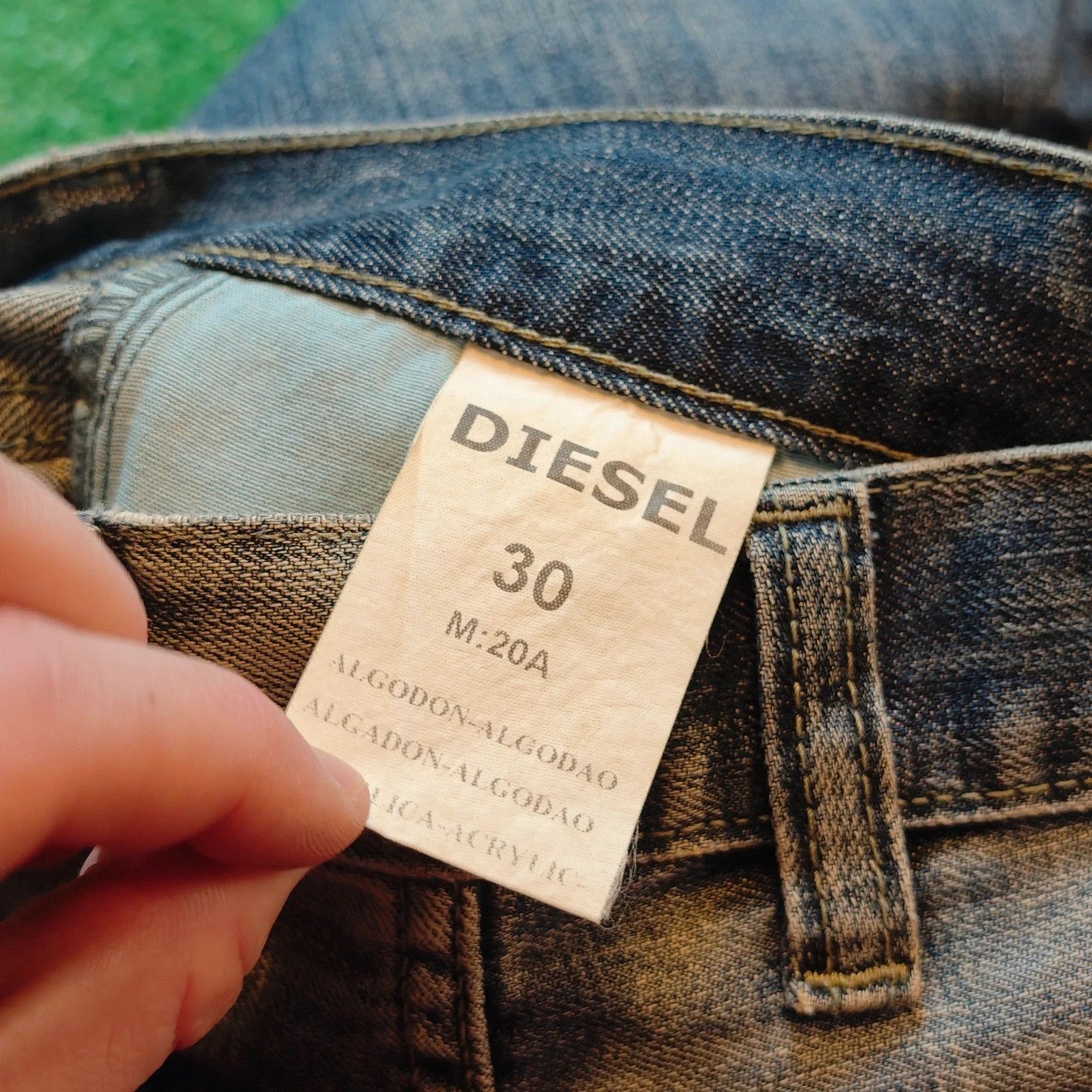 Diesel Vintage Diesel Jeans Mens 30 Blue straight classic Size US 30 / EU 46 - 9 Thumbnail