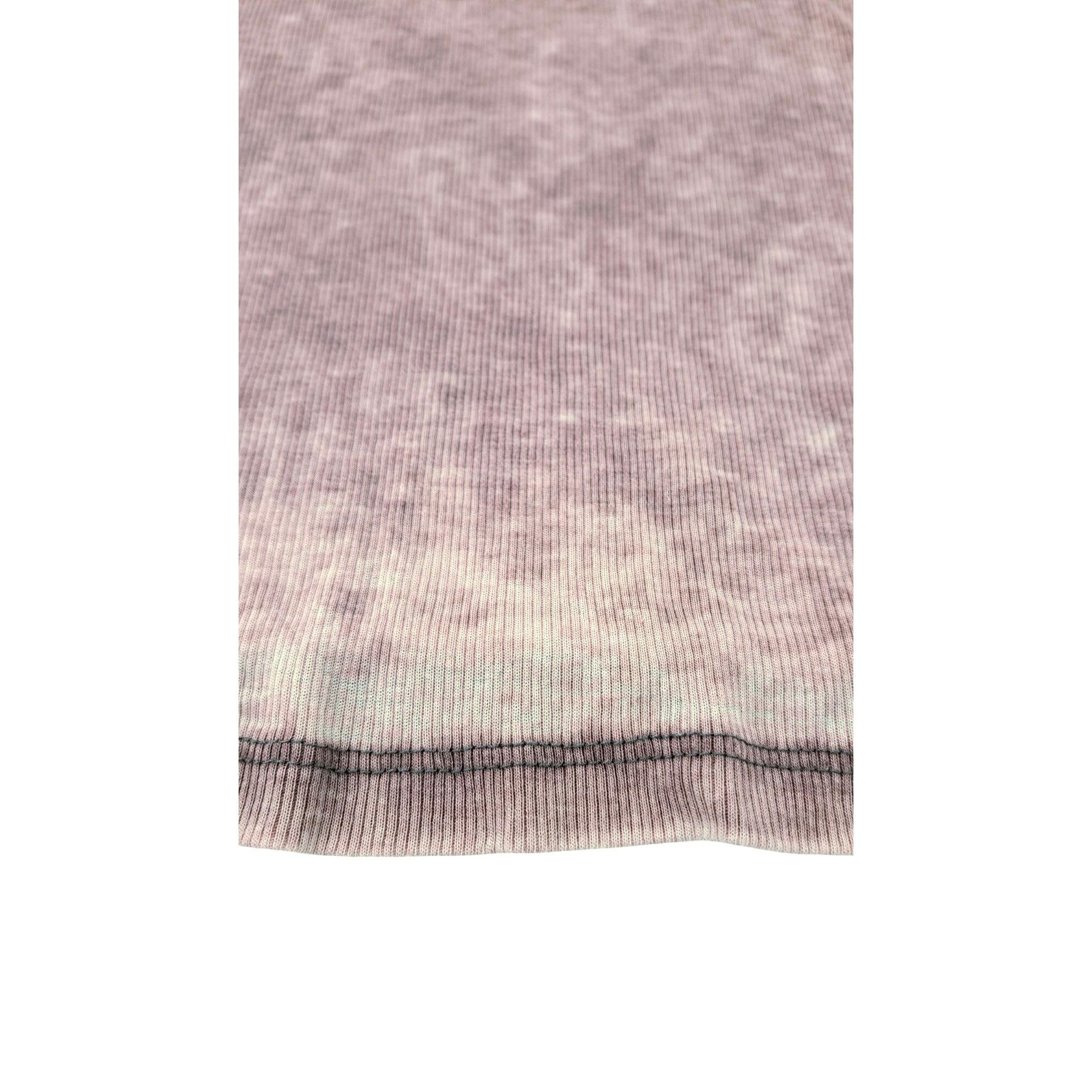 Treasure & Bond Treasure & Bond Women Medium Top Blouse V-Neck Purple Ribbed Size M / US 6-8 / IT 42-44 - 3 Thumbnail