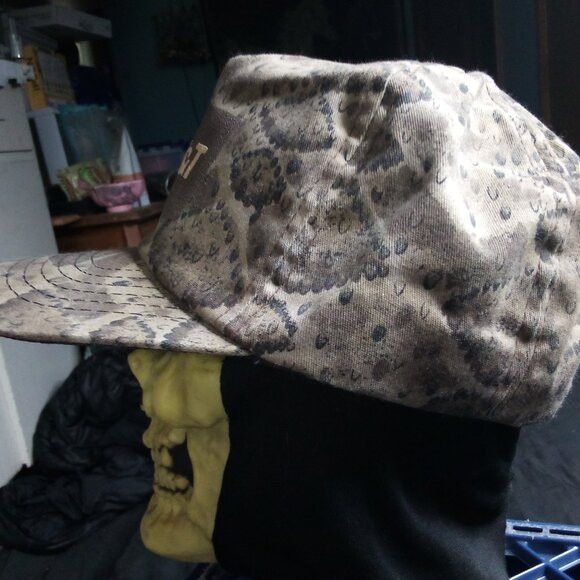 Other DS Vintage AT&T Camouflage Snake Reptile Snap Trucker Hat Size ONE SIZE - 2 Thumbnail