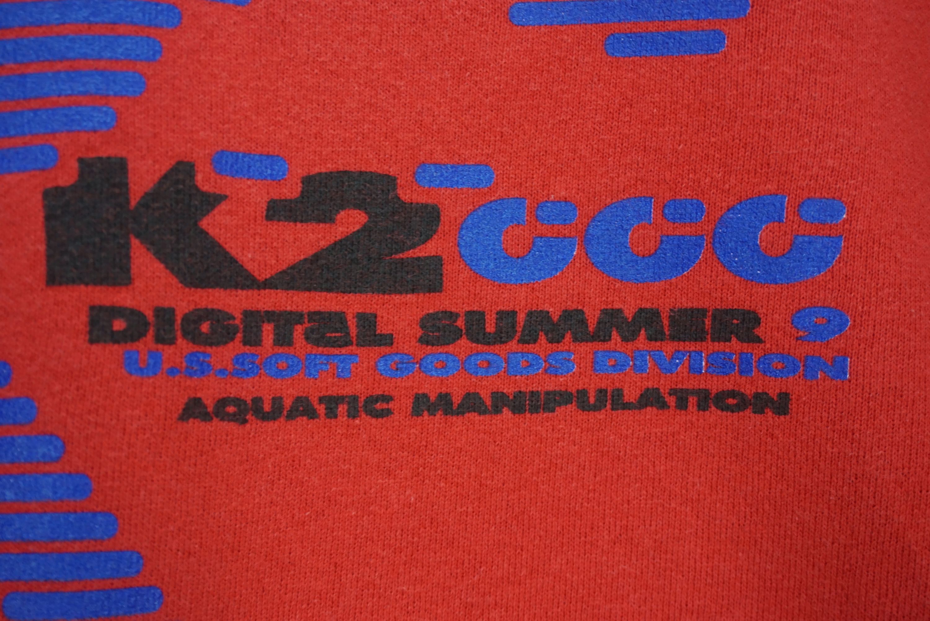 Vintage K2 2000 Digital Summer Sweatshirt Ski Snowboard Size US L / EU 52-54 / 3 - 12 Thumbnail
