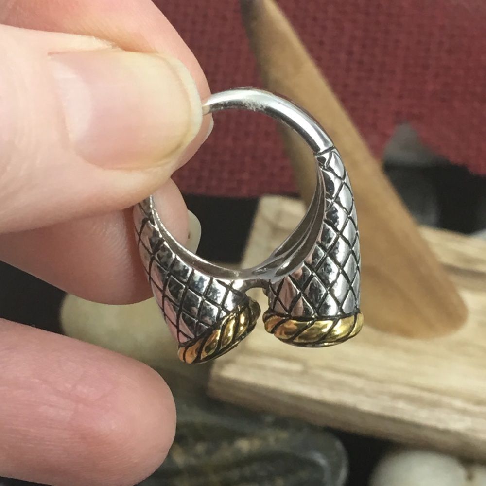 The Unbranded Brand Designer Inspired CZ Sterling Silver Ring Size 6 Size ONE SIZE - 5 Thumbnail