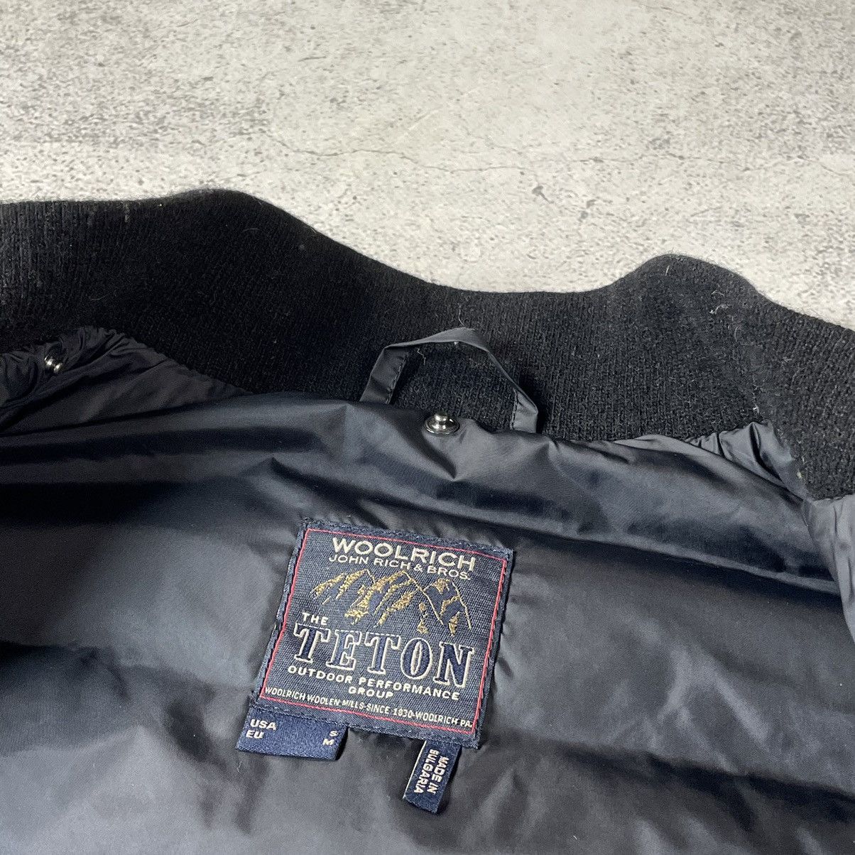 Woolrich Woolen Mills Woolrich Teton Double Fabric Goose Down Bomber Jacket Size US M / EU 48-50 / 2 - 17 Thumbnail