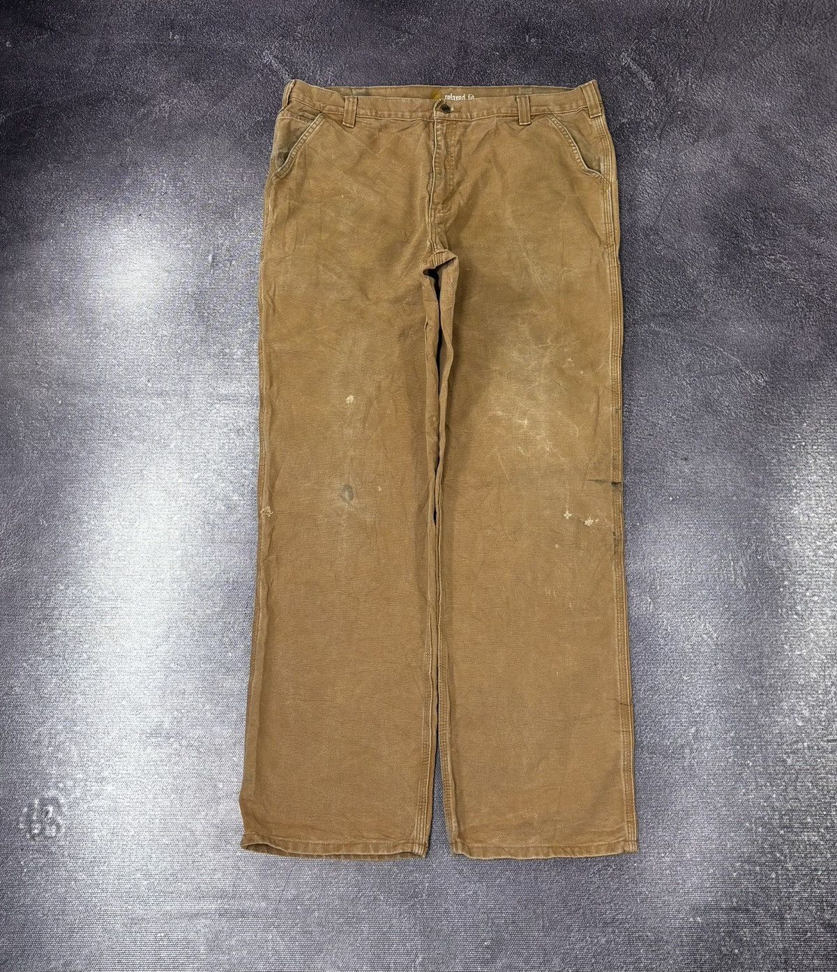 Carhartt Vintage Carhartt Workwear Relaxed Fit USA Hype Baggy Pants Size US 40 / EU 56 - 2 Thumbnail