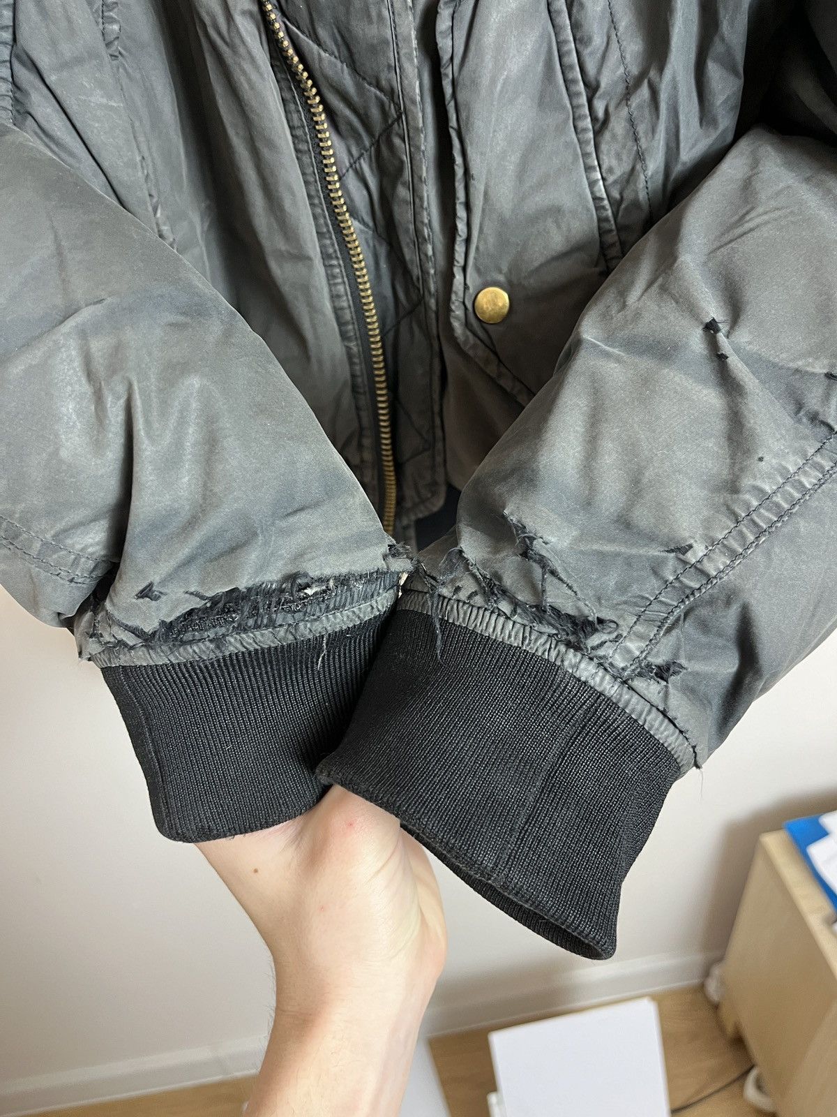 Acne Studios Acne Studios 13AW Black Sid Down Ma-1 Bomber very rare hype Size US S / EU 44-46 / 1 - 9 Thumbnail