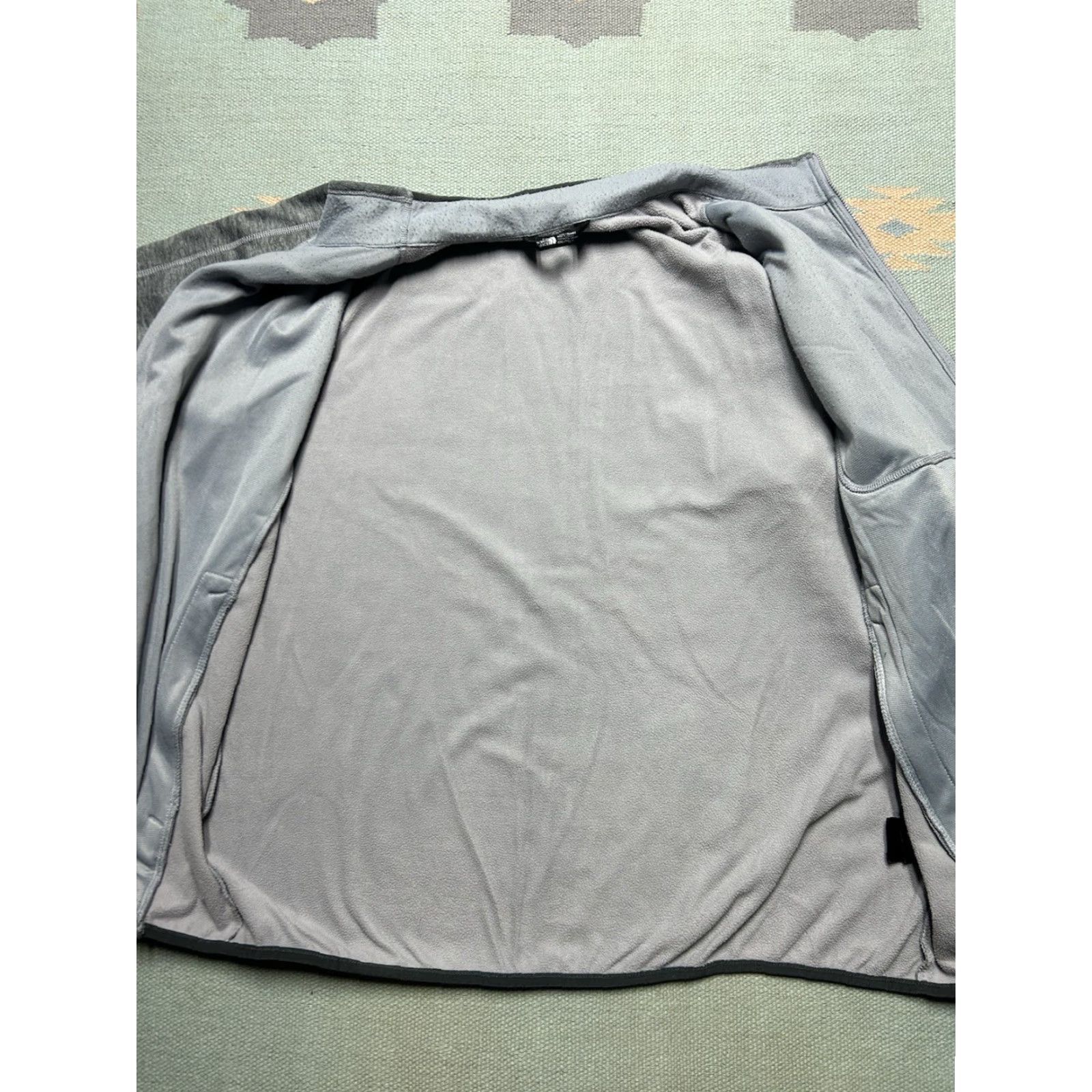 The North Face The North Face fleece lined jacket full zip gray TNF snow ski winter men’s 2XL Regular Size US XXL / EU 58 / 5 - 6 Thumbnail