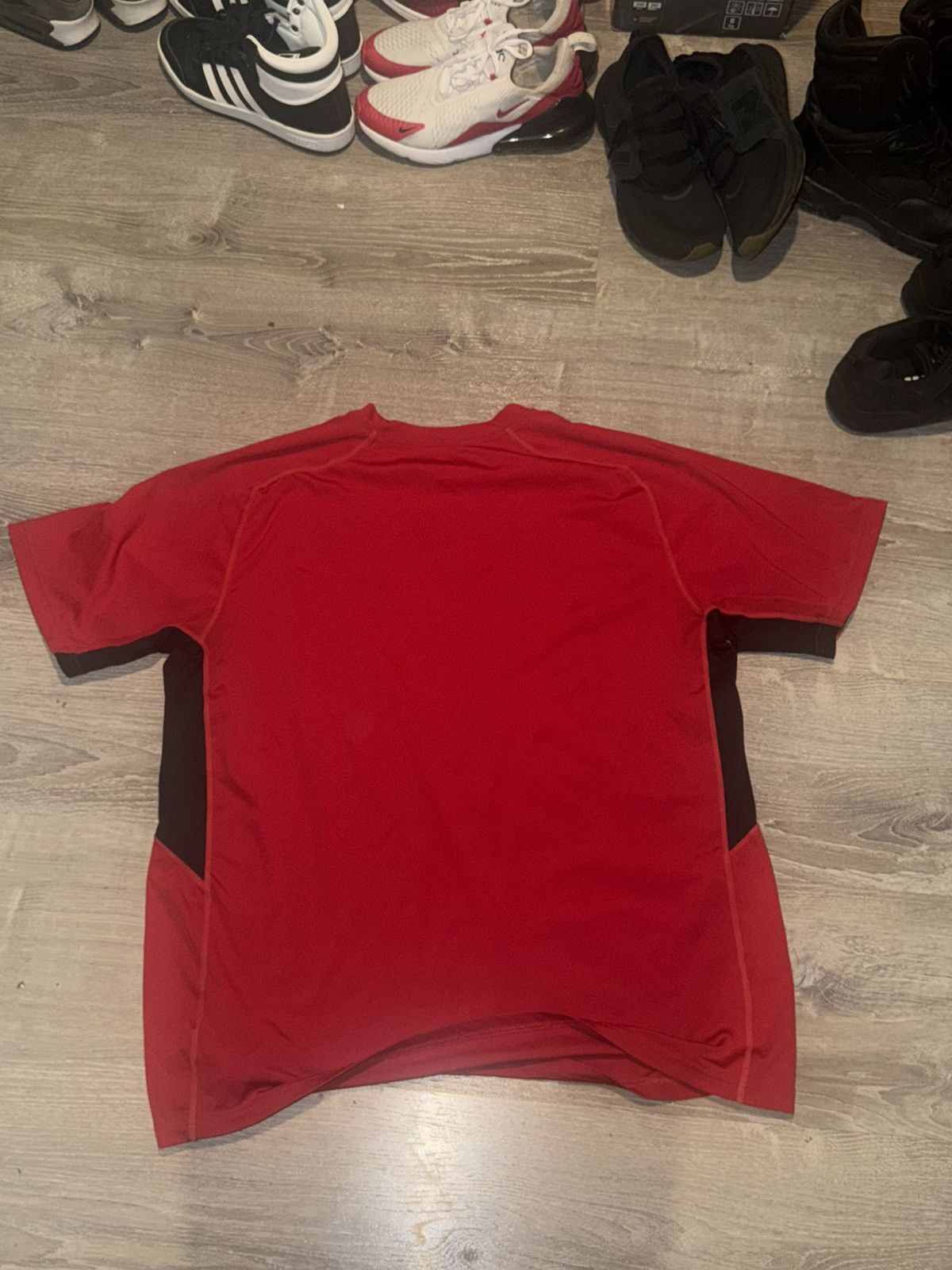 Nike Nike Dri-Fit Shirt 'Red' Size US XL / EU 56 / 4 - 6 Thumbnail