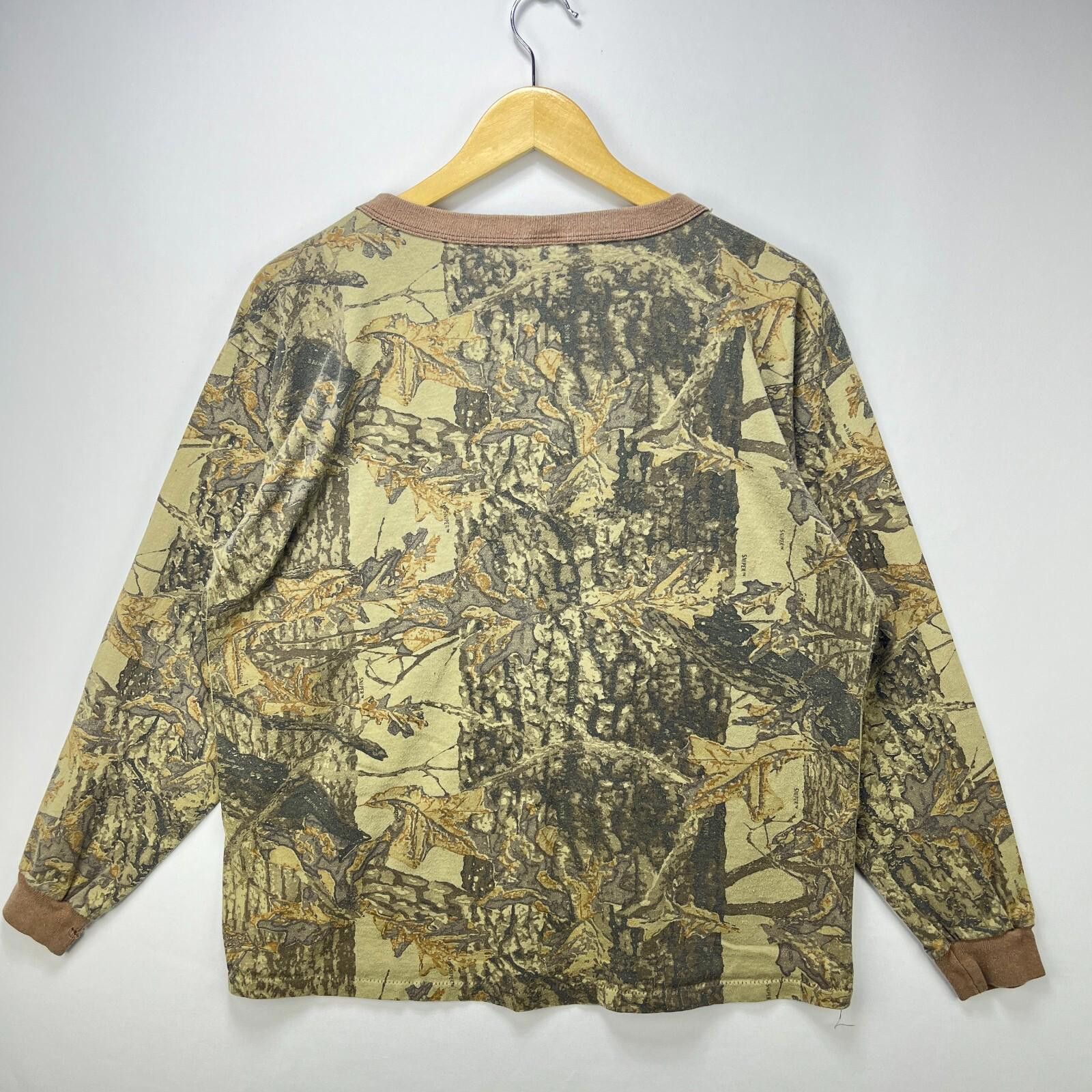 Realtree Vintage 90s Realtree Boxy Camo Long Sleeve Shirt Large Size US L / EU 52-54 / 3 - 12 Thumbnail