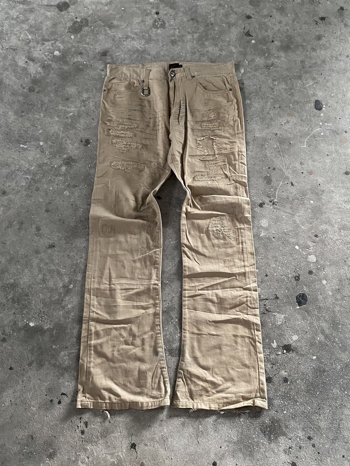 パンツ 00s JACK ROSE flare cargo pants grunge Jackrose Pants | Grailed
