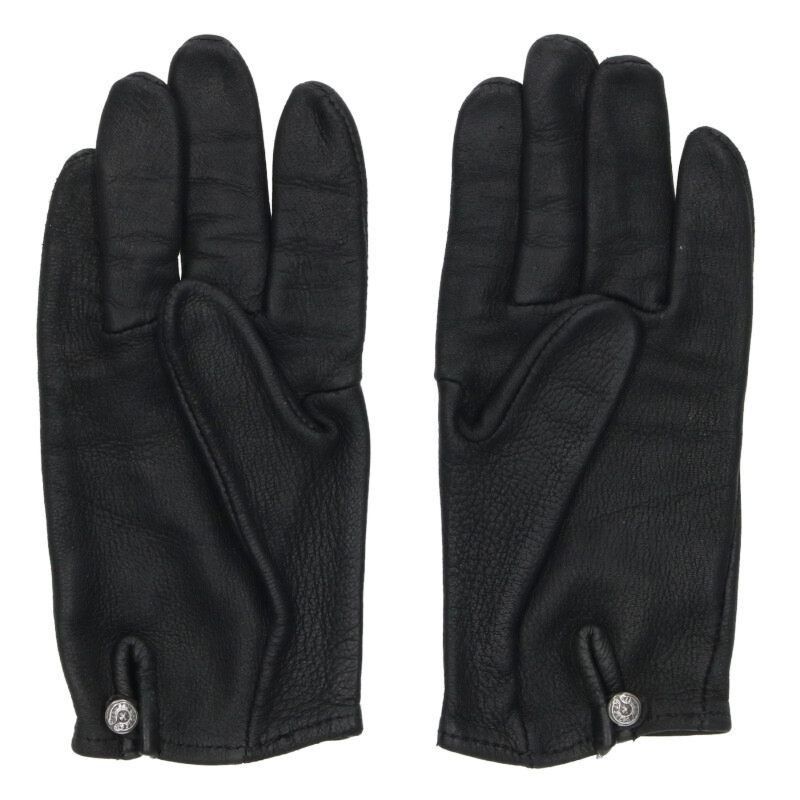 Chrome Hearts Finger-less Leather Glove