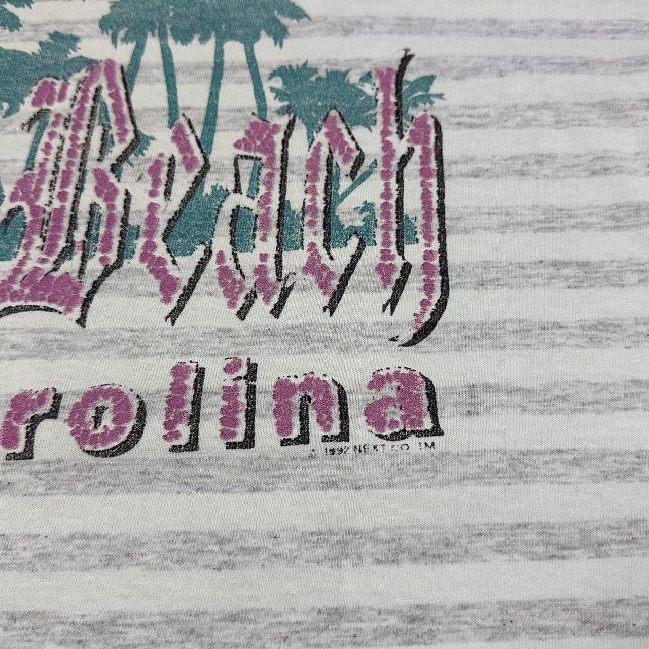 Other Vintage Myrtle Beach Stripe Tee South Carolina Single Stitch Size US M / EU 48-50 / 2 - 6 Thumbnail