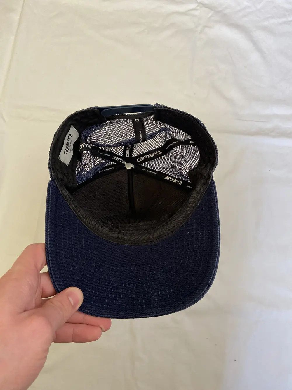 Carhartt VINTAGE CARHARTT CAP TRUCKER DAD HAT BIG LOGO Y2K FADED SKAT Size ONE SIZE - 11 Thumbnail