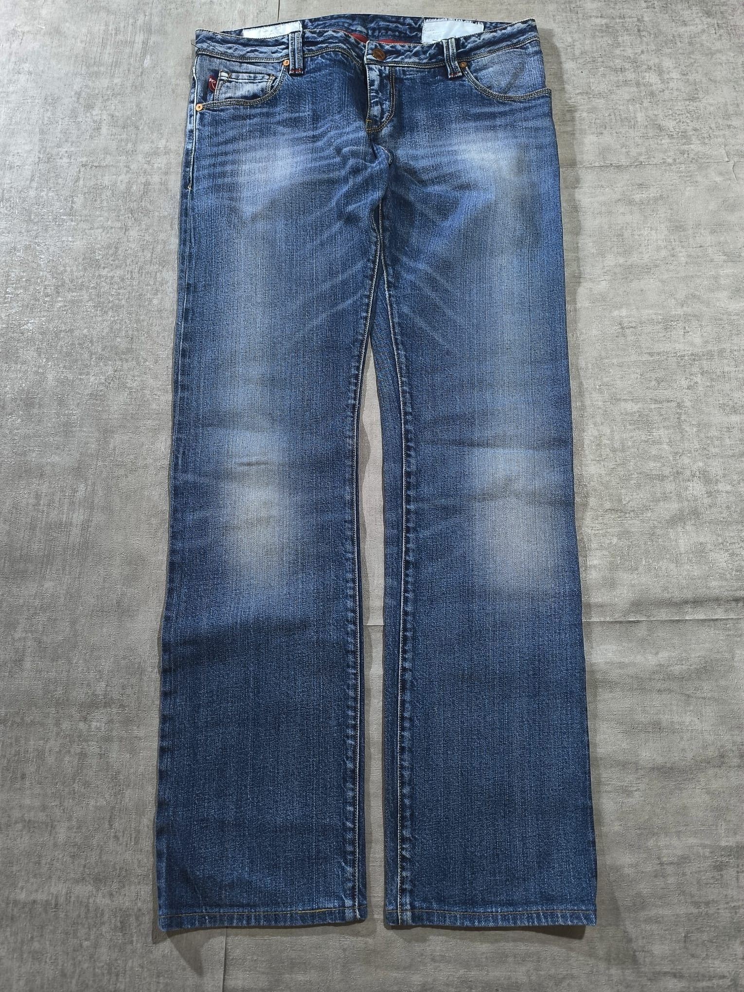 Other sartoria tramarossa selvedge women's jeans low rise straight Size 31" - 2 Thumbnail