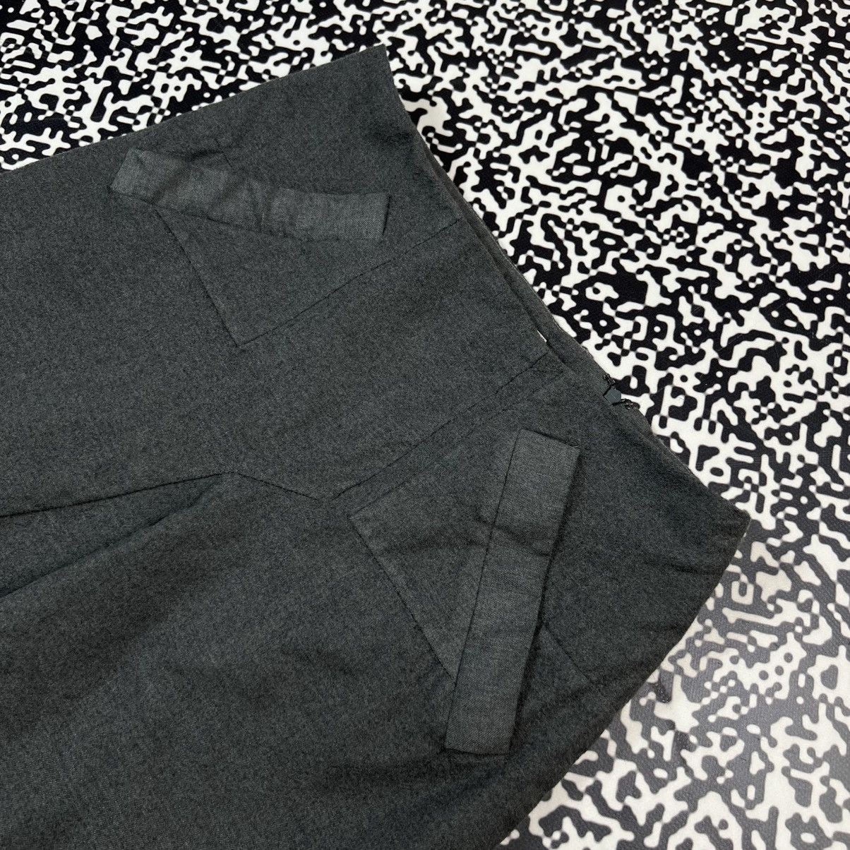 Chloe Chloe Wool Silk Flared Mini Skirt Luxury Casual Y2K Style Size 28" / US 6 / IT 42 - 9 Thumbnail