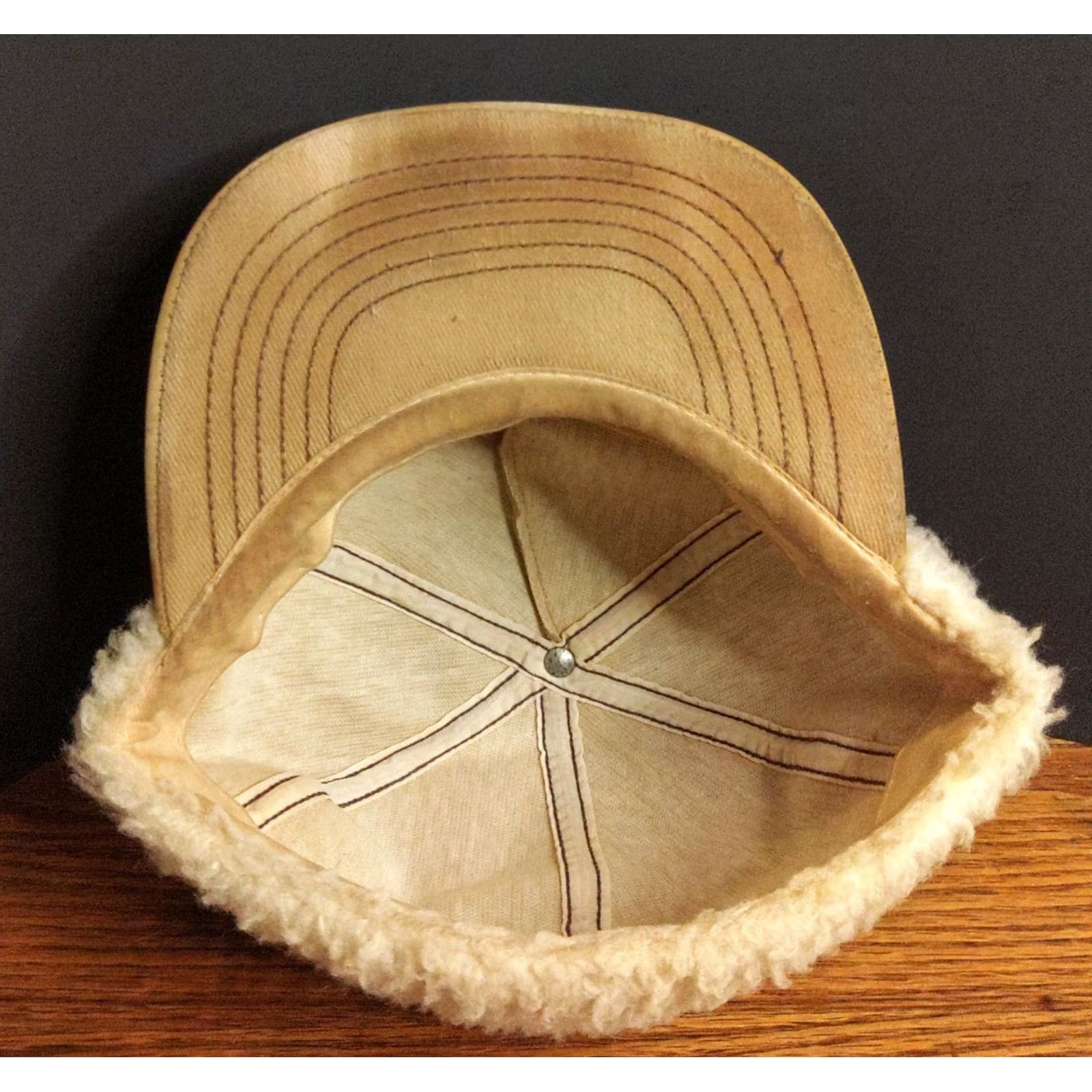Vintage Vintage Garst Seed Corn Faux Suede Trapper Hat Beige Large L Workwear Men Cap Size US L / EU 52-54 / 3 - 7 Thumbnail