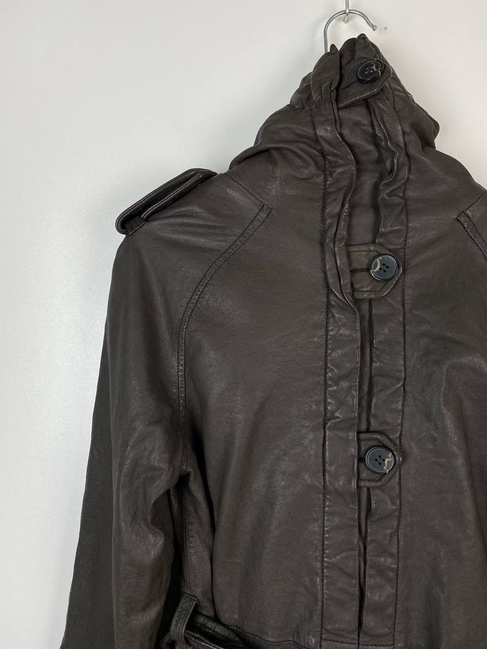 Allsaints Allsaints leather whitton coat woman size 12 Size XL / US 12-14 / IT 48-50 - 10 Thumbnail