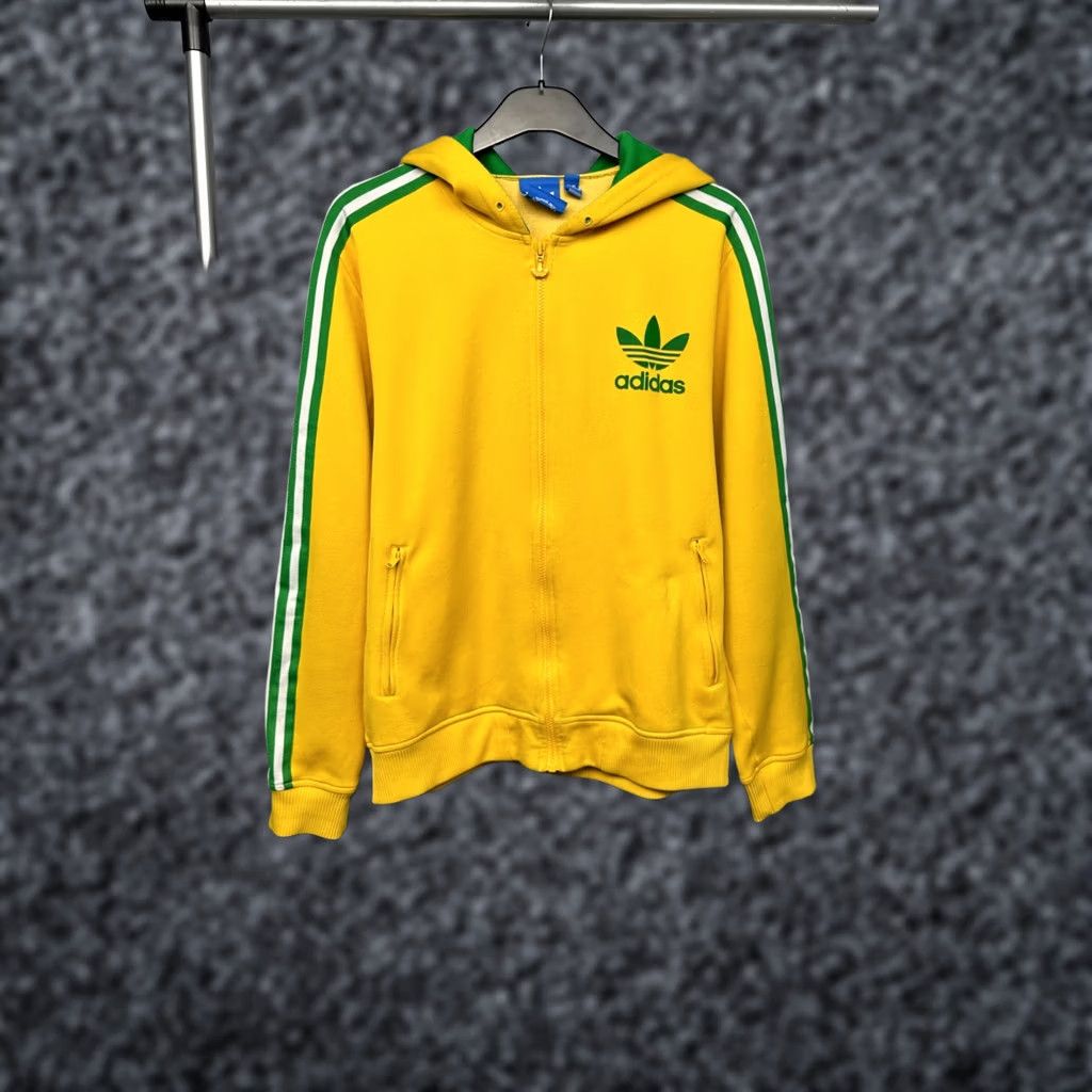 Adidas Adidas Originals Firebird Vintage Mens Track Jacket M Yellow Size US M / EU 48-50 / 2 - 1 Thumbnail