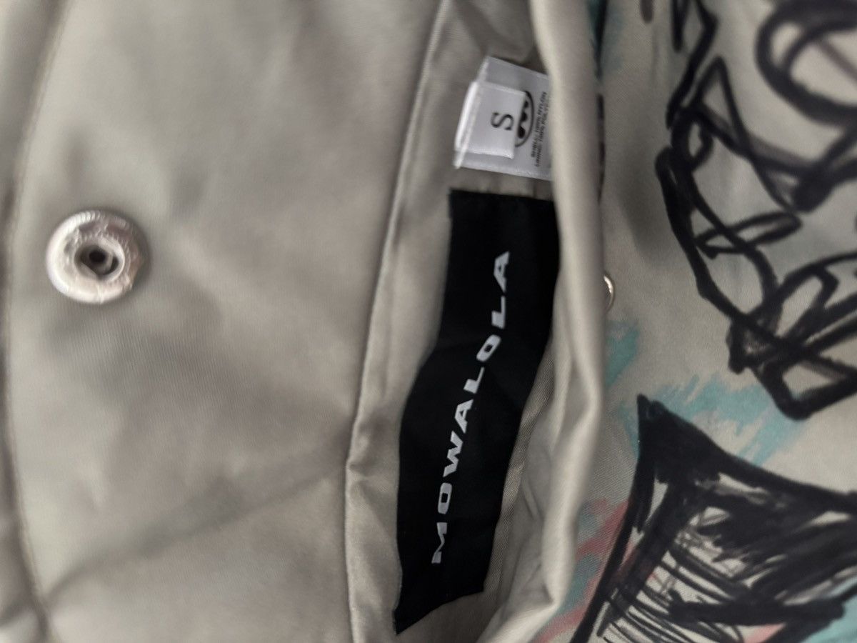 Mowalola Mowalola Graffiti Bomber Jacket with Hoodie Size US S / EU 44-46 / 1 - 5 Thumbnail