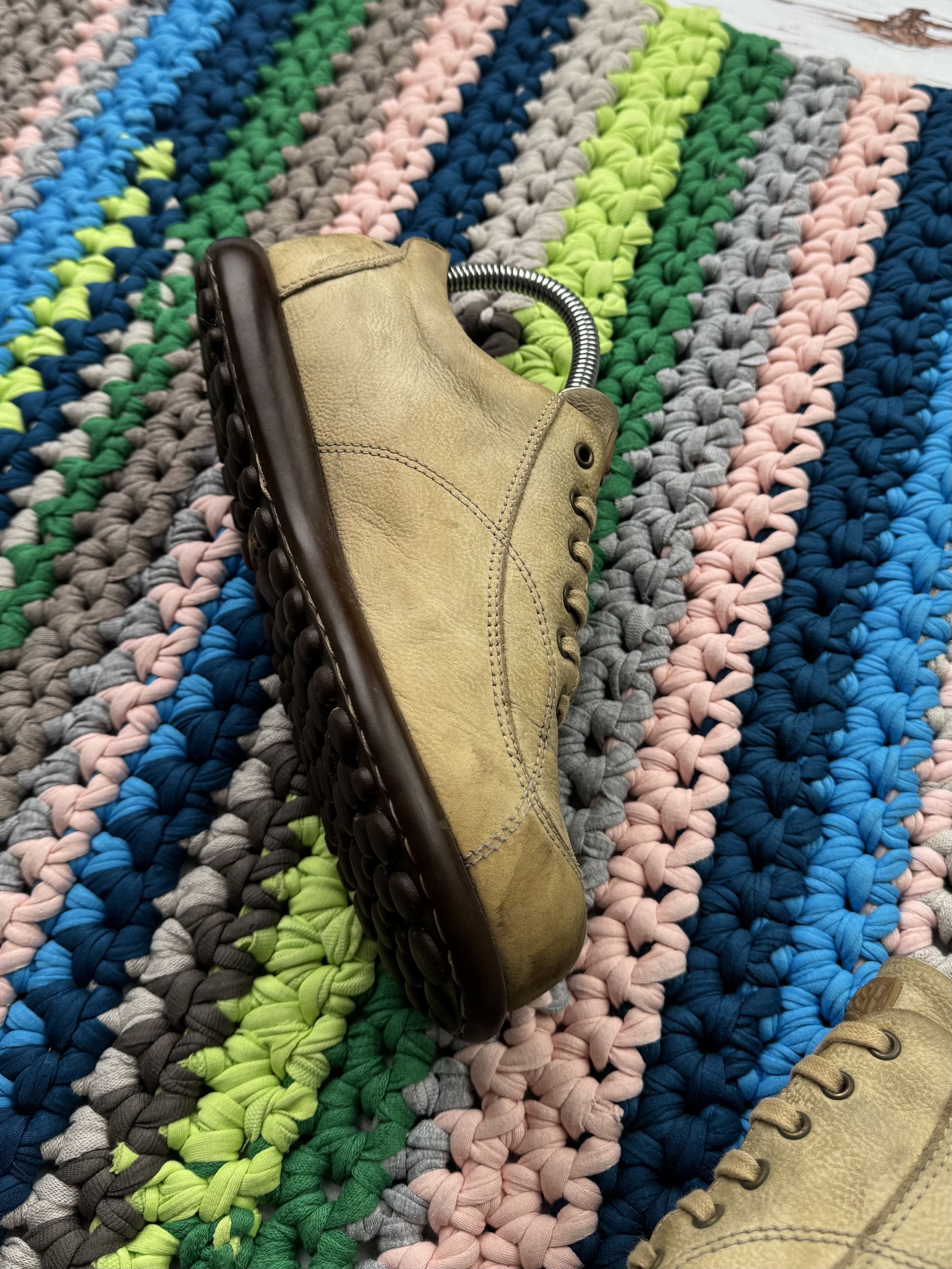 Camper Camper Vintage Leather Faded Shoes (V69)(D10) Size US 7 / IT 37 - 5 Thumbnail