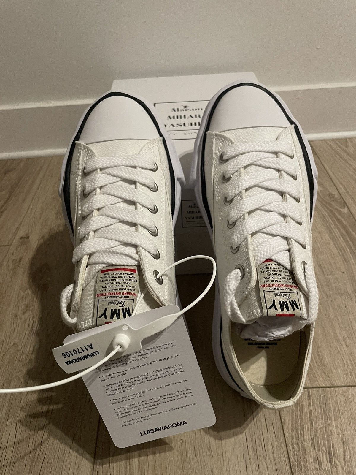 Maison MIHARA YASUHIRO Maison Mihara Yasuhiro Yashuiro Peterson Og Sole Canvas Size US 10 / EU 43 - 6 Thumbnail