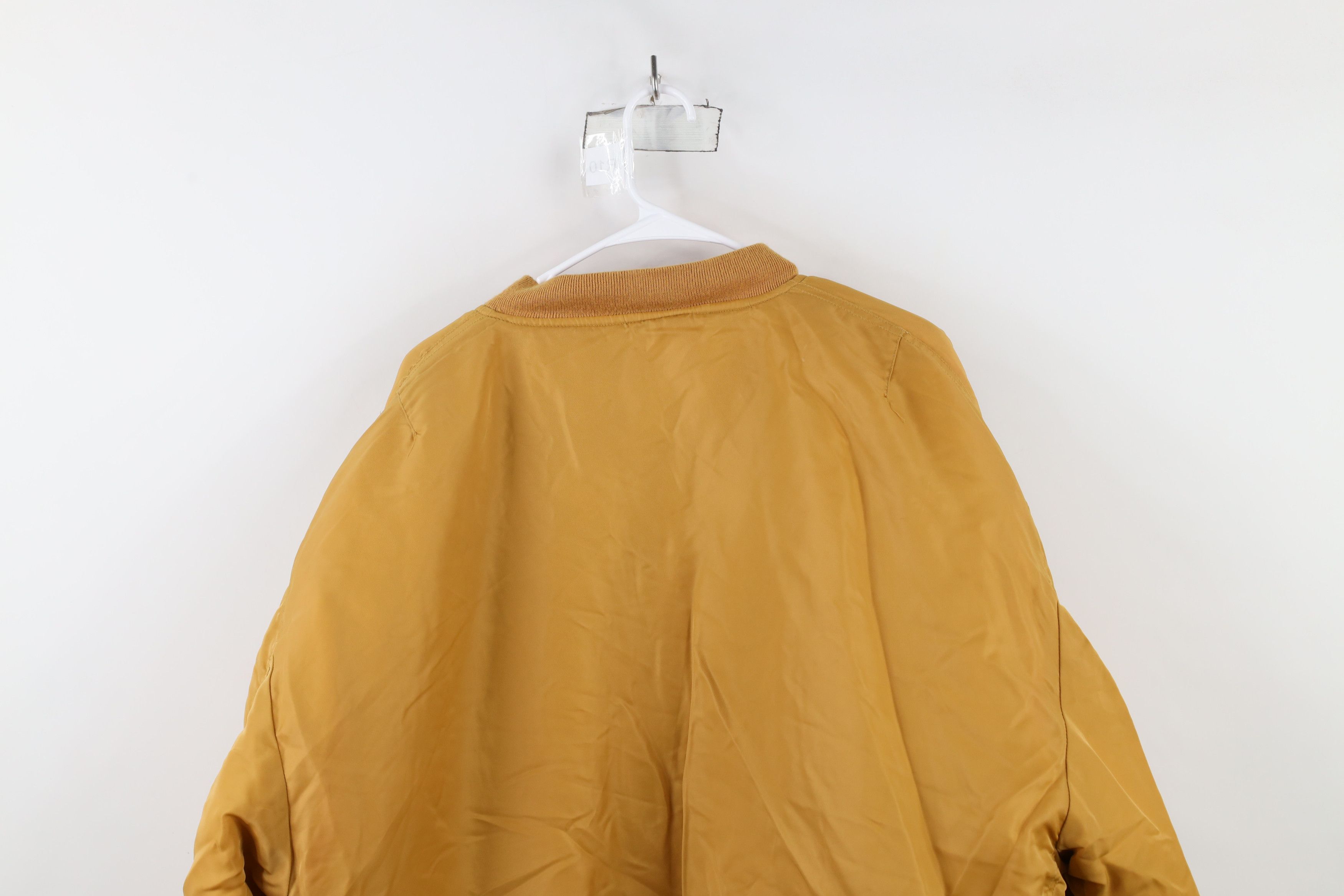 Vintage Vintage 90s Streetwear Military MA1 Reversible Bomber Jacket Size US XXL / EU 58 / 5 - 16 Thumbnail