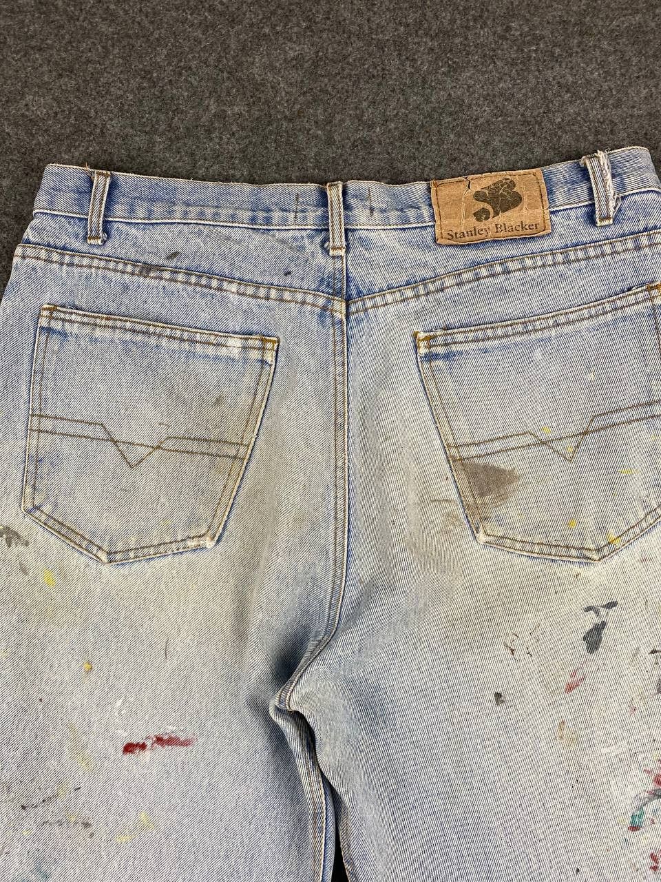 Stanley Blacker stanley blacker paint splatter denim Size US 36 / EU 52 - 6 Thumbnail