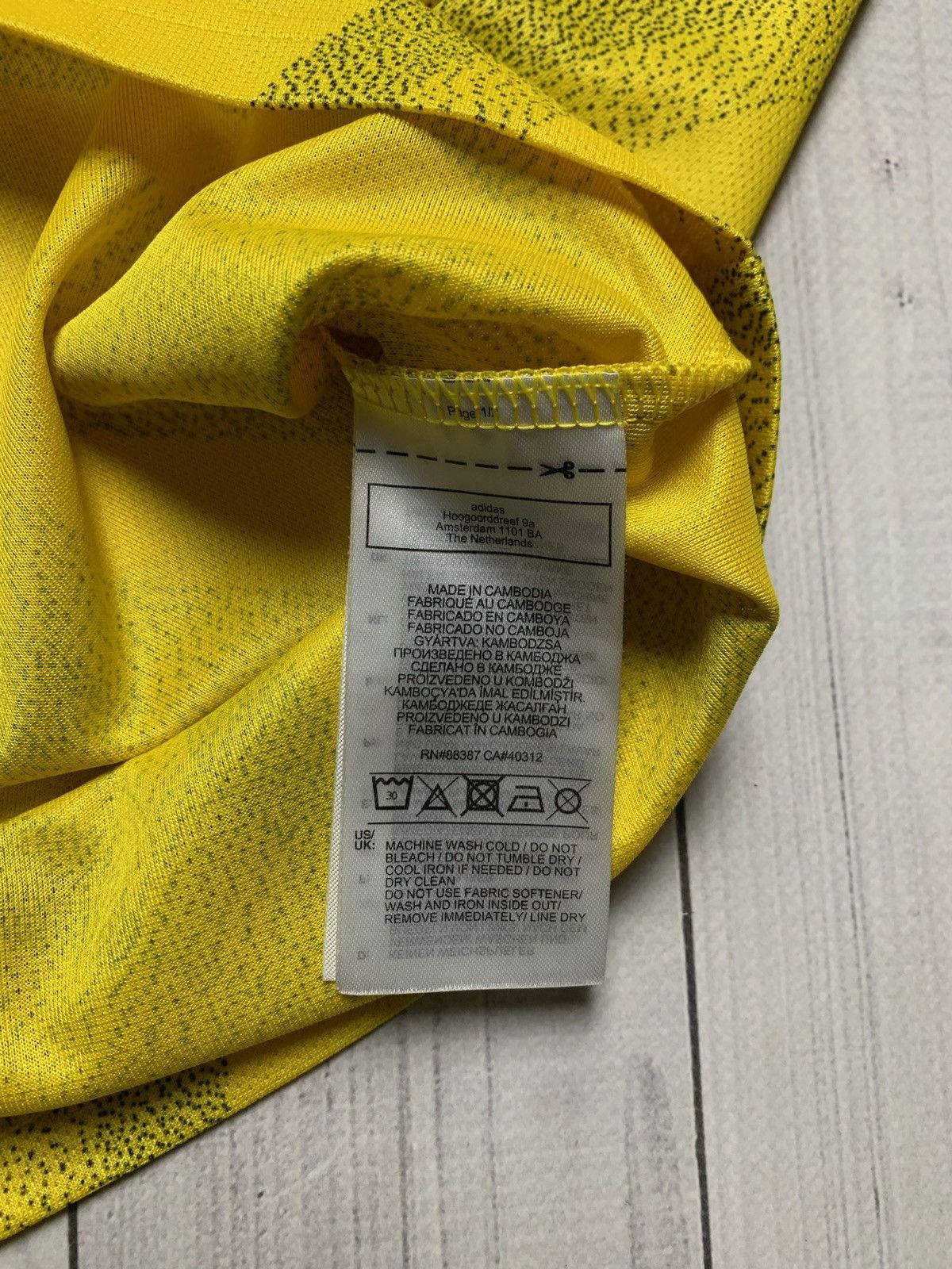 Adidas Arsenal adidas soccer jersey size Xs yellow away Size US XS / EU 42 / 0 - 4 Thumbnail