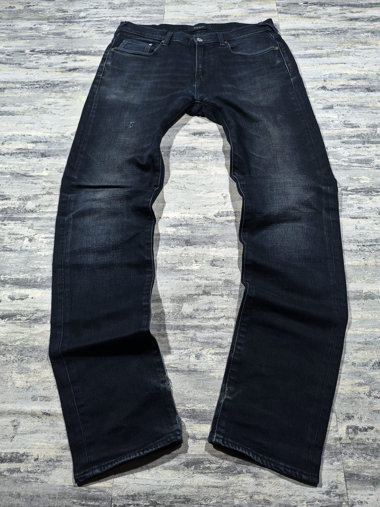 Paul Smith PAUL SMITH INDIGO FADED SLIM JEANS THE HELLP INDIE SLEAZE Size US 32 / EU 48 - 8 Thumbnail