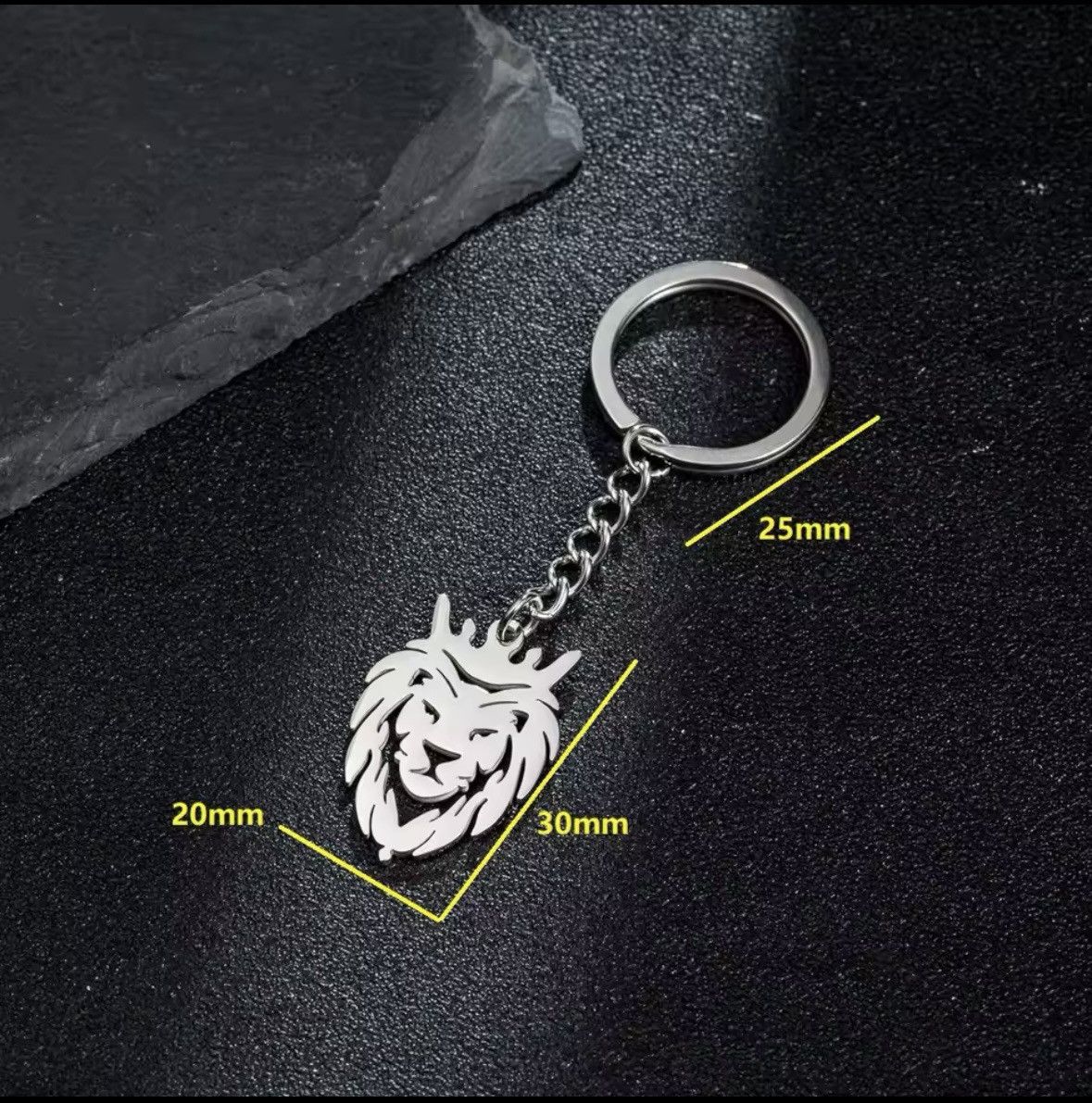 Designer Stainless steel likn pendant keychain Size ONE SIZE - 3 Thumbnail