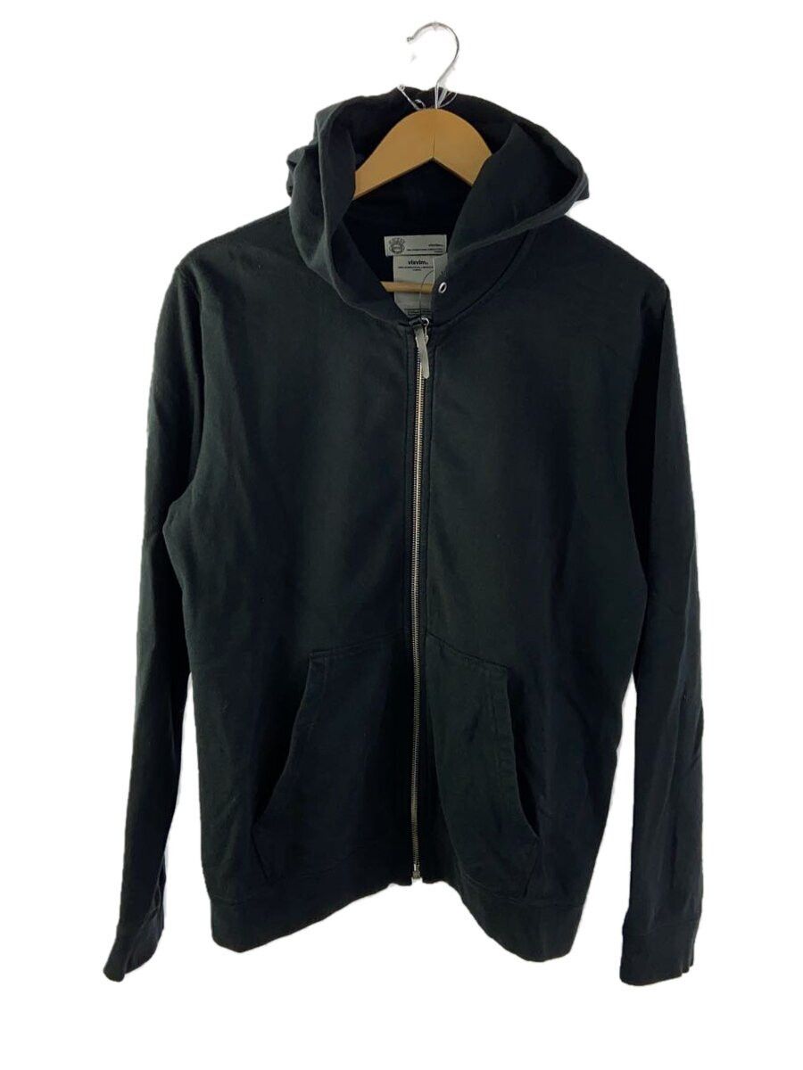 Visvim Black Cotton Zip Parka Size US S / EU 44-46 / 1 - 1 Thumbnail
