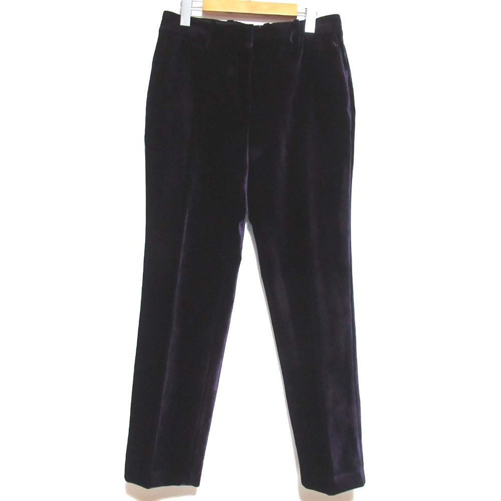 Other Other Ermanno Scervino Silk Blend Velvet Tapered Pants Others Pants DUTY FREE for USA Size ONE SIZE - 1 Thumbnail