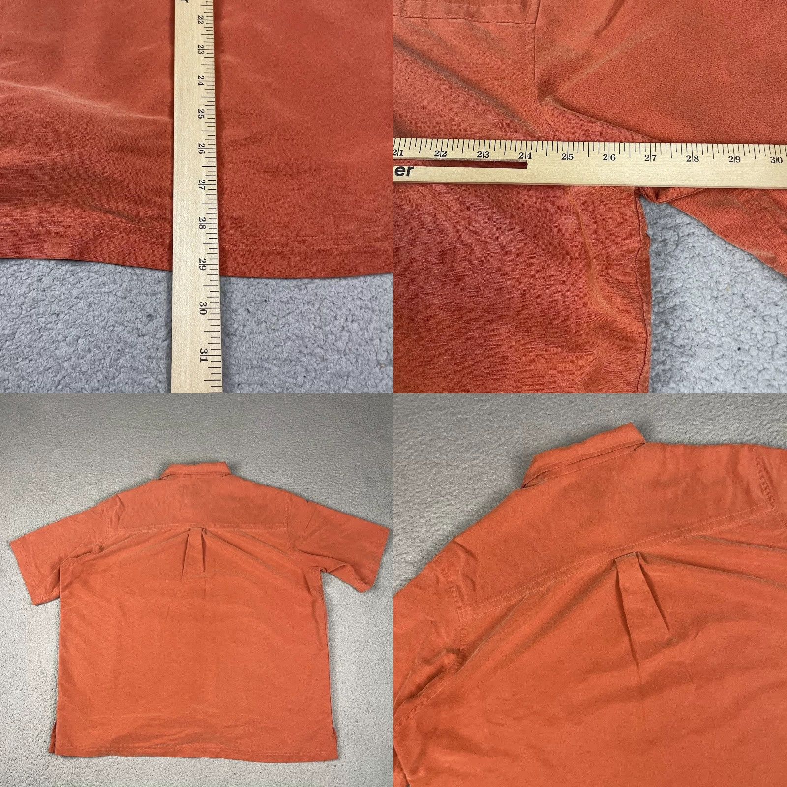 Vintage VINTAGE REI Shirt Mens Short Sleeve Camp Shirt Orange XL Button-Up Outdoor Camp Shirt? Size US XL / EU 56 / 4 - 8 Thumbnail