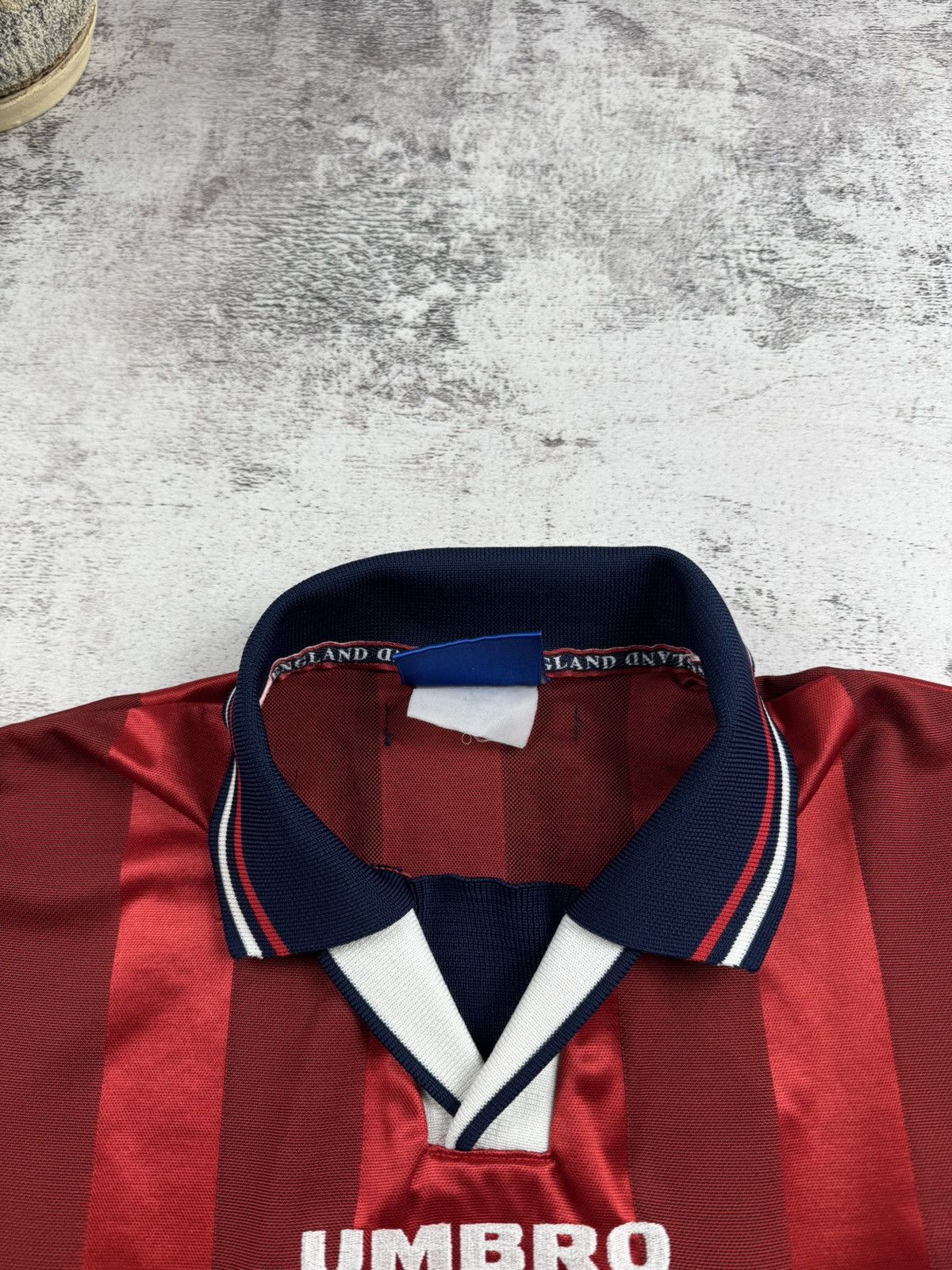 Other England 1997 1998 National Vintage Away Umbro Soccer Football T Shirt Jersey Tee Size US XL / EU 56 / 4 - 8 Thumbnail
