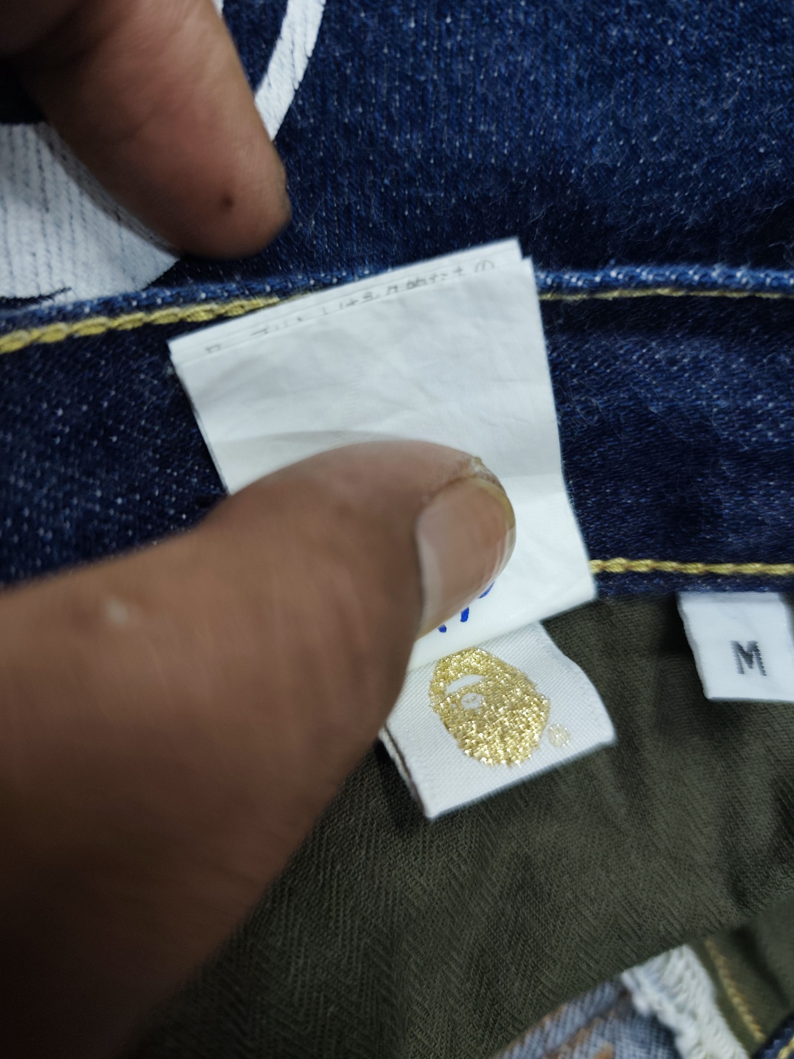 Bape Bape jeans selvedge Size US 32 / EU 48 - 10 Thumbnail
