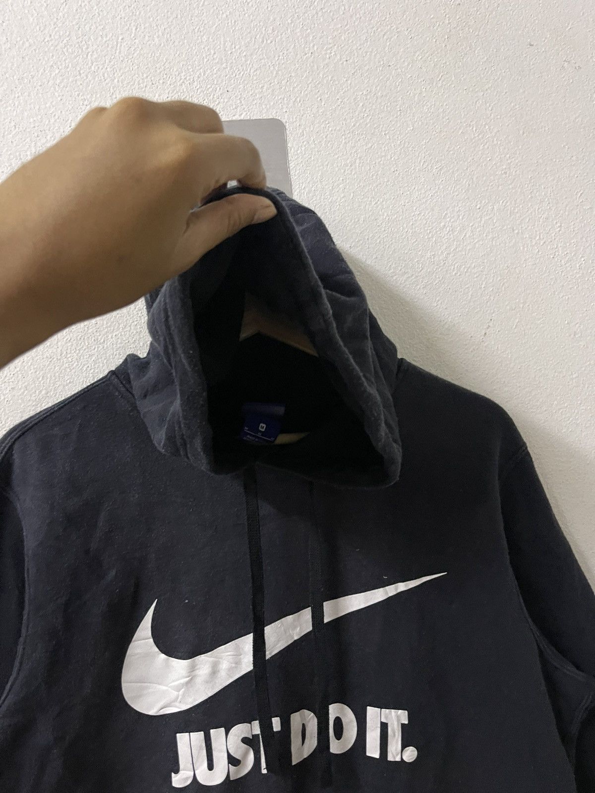 Nike NIKE Big Logo Just Do It. Pullover Hoodie Size US M / EU 48-50 / 2 - 7 Thumbnail