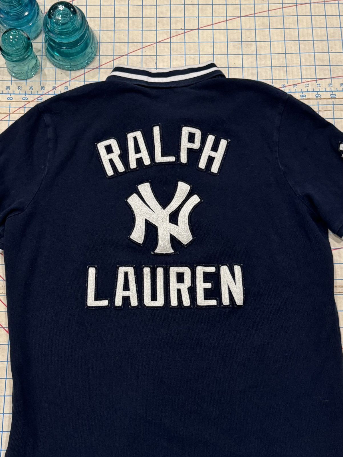Polo Ralph Lauren Polo Ralph Lauren New York Yankees Polo Golf Shirt Size Med Size US M / EU 48-50 / 2 - 10 Thumbnail