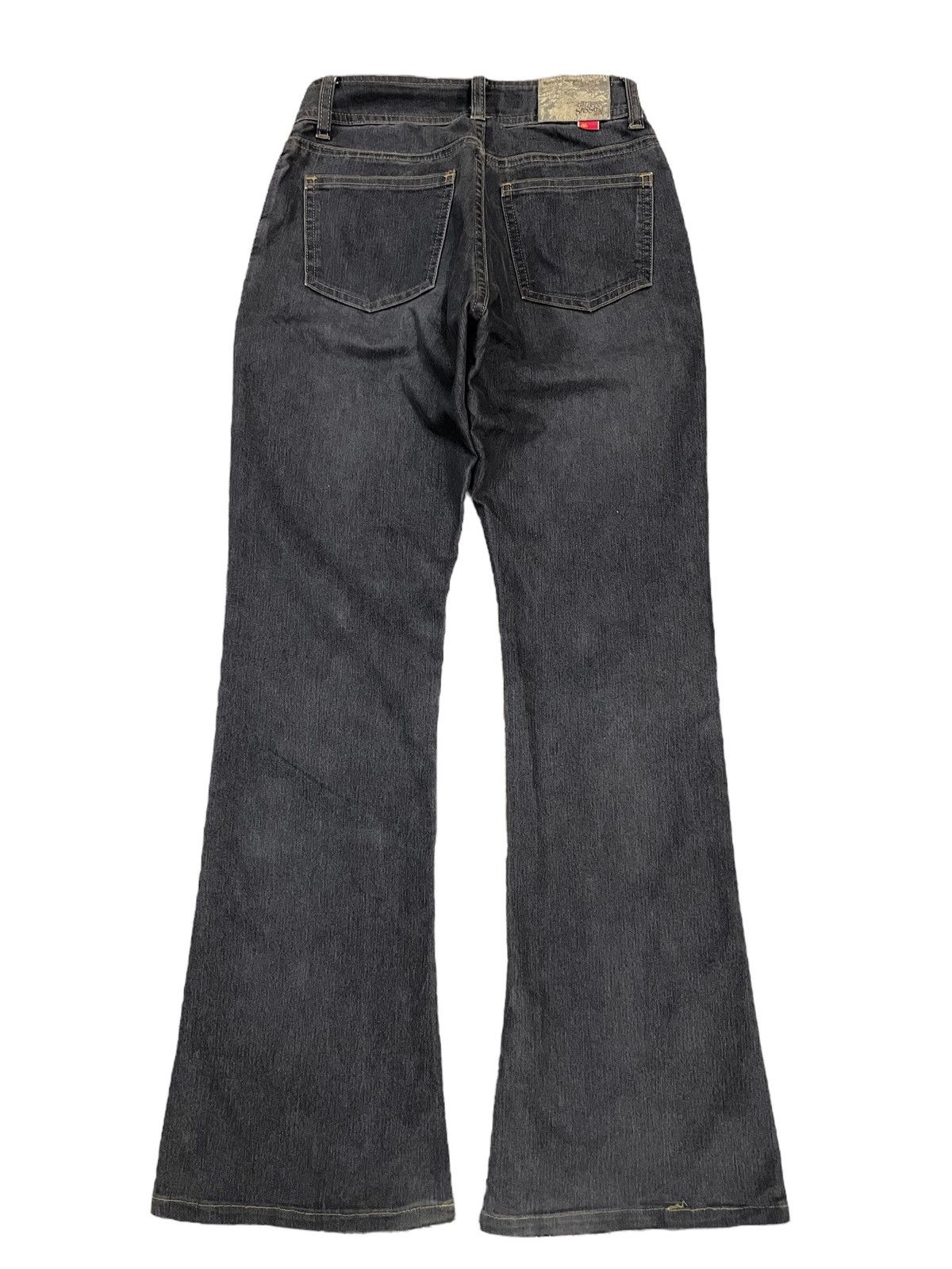 Japanese Brand Vintage Japanese Brand Ripped Style Fade Wash Bootcut Jeans Size 25" / US 0 / IT 36 - 8 Thumbnail