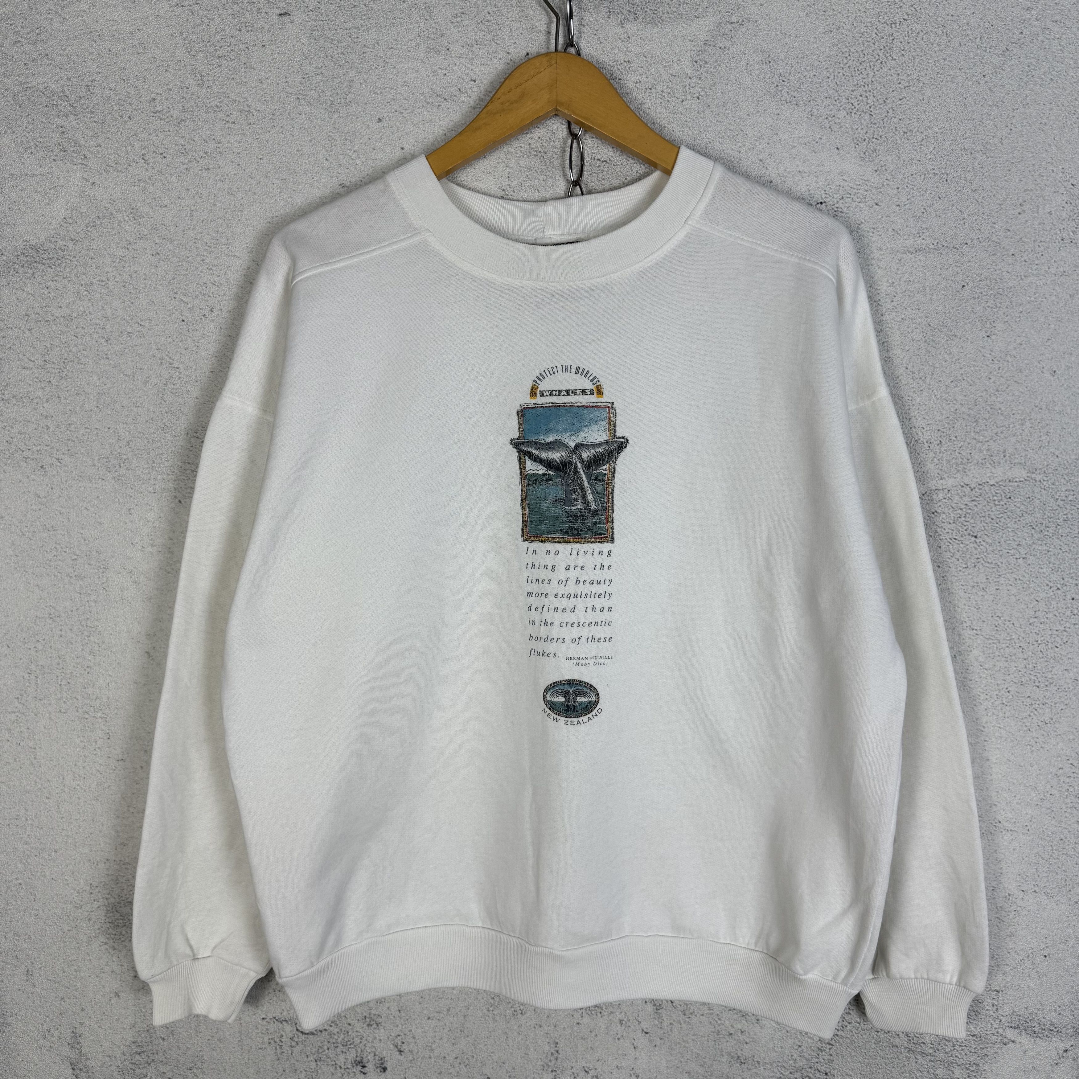 Vintage Vintage Herman Melville Southern Rage New Zealand Sweatshirt Size US M / EU 48-50 / 2 - 1 Thumbnail