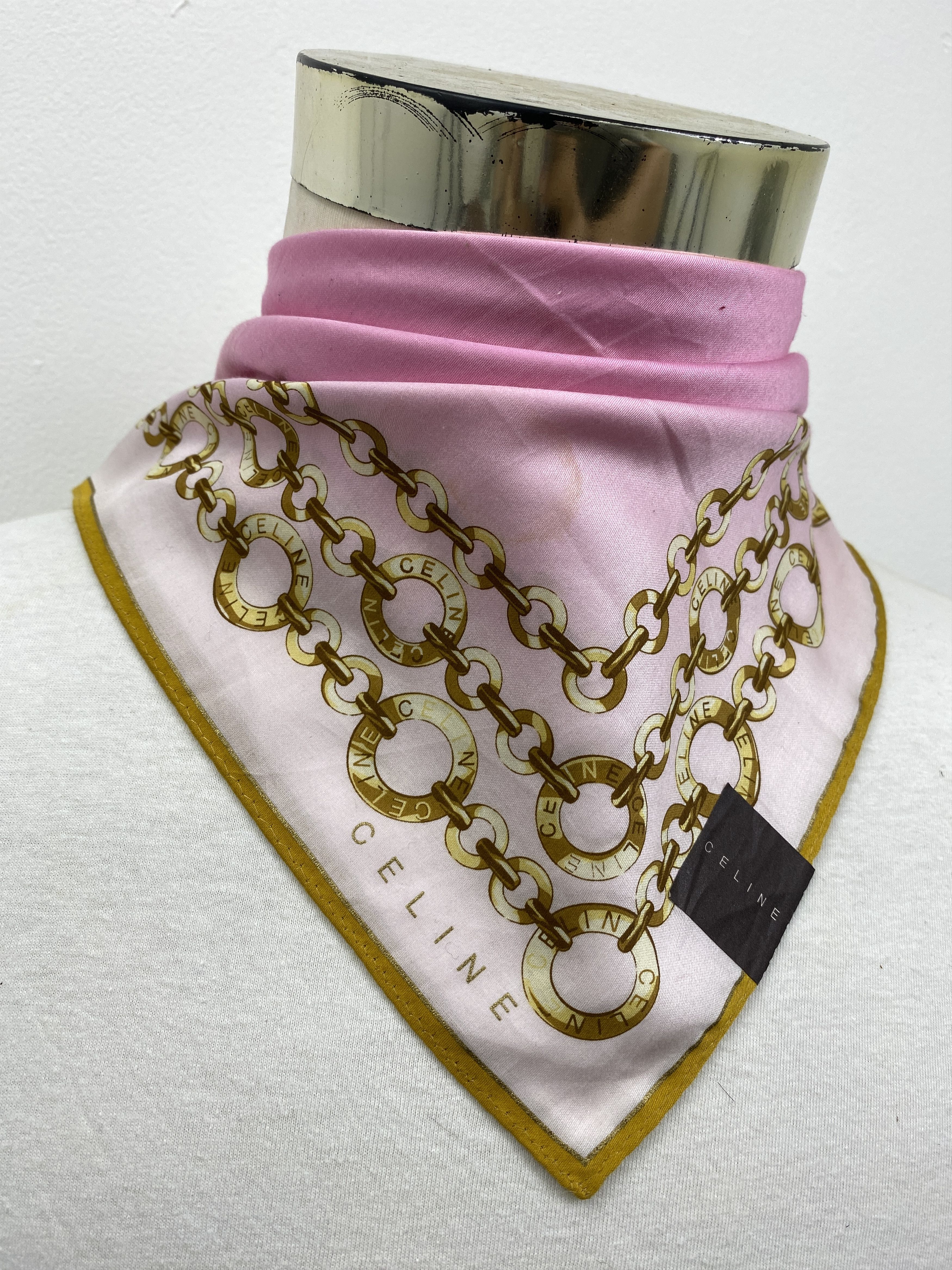 Celine Celine Handkerchief / Bandana / Neckerchief HKC0446 Size ONE SIZE - 4 Thumbnail