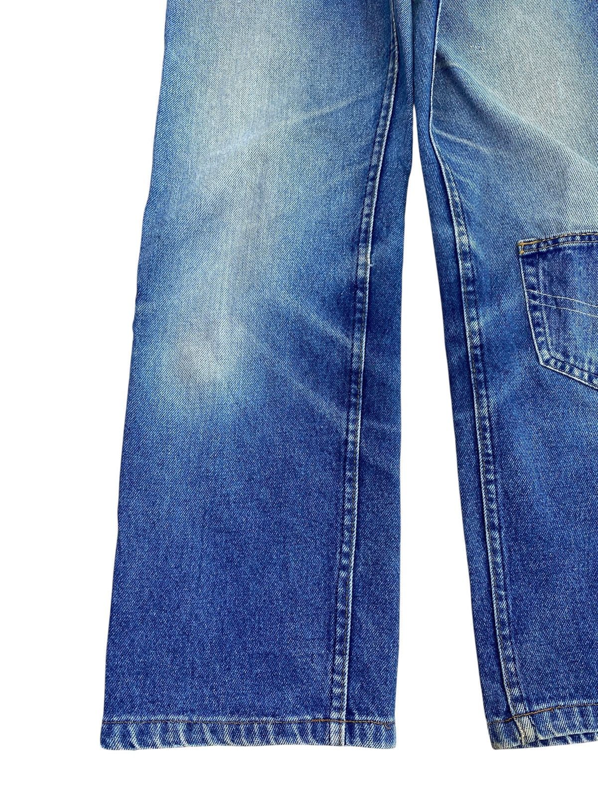 Lee Vintage Lee Brand Blues Wash Patchwork Loose Jeans Size US 28 / EU 44 - 5 Thumbnail