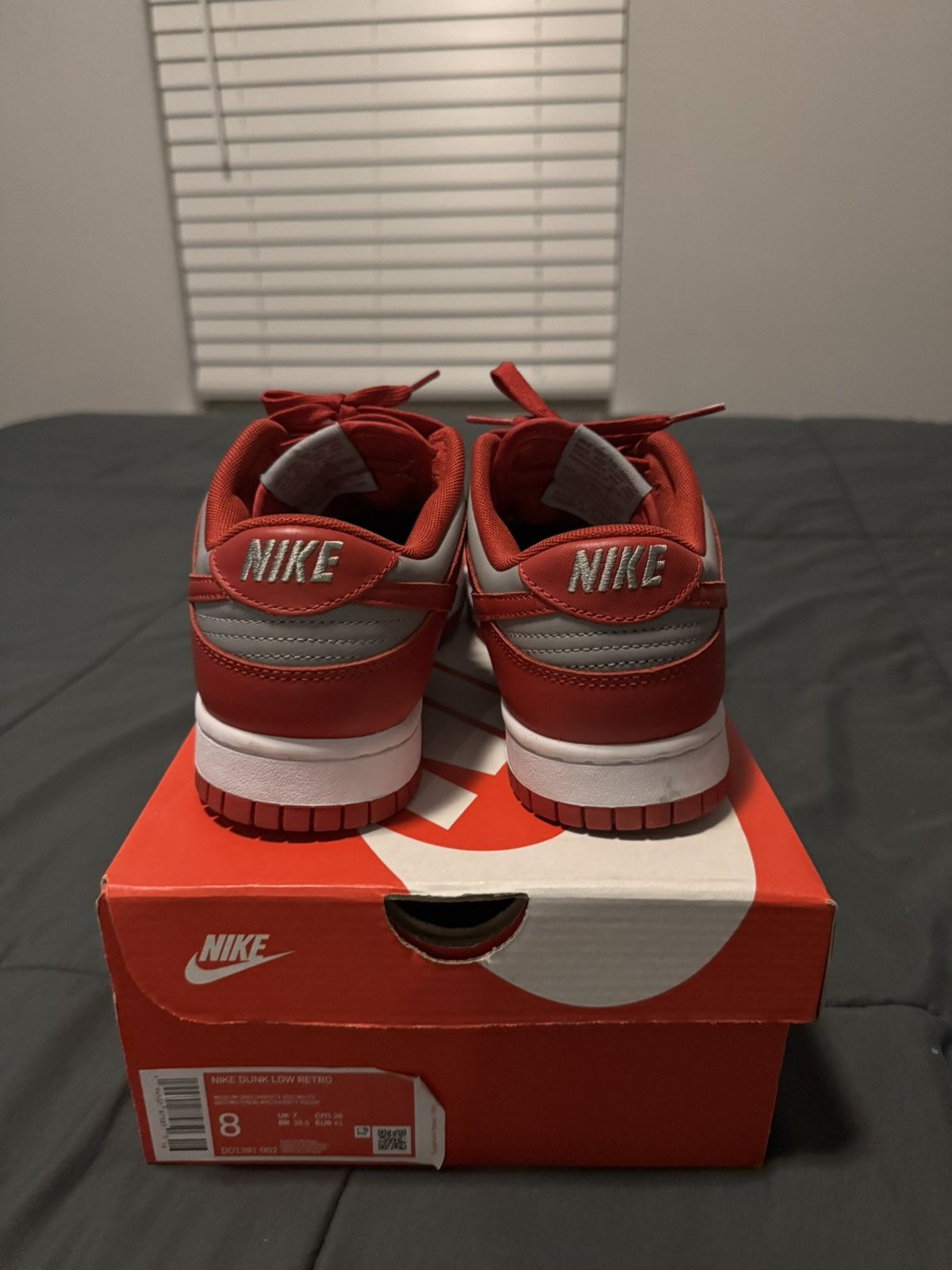 Nike Nike Dunk Low “UNLV” Size US 8 / EU 41 - 2 Thumbnail
