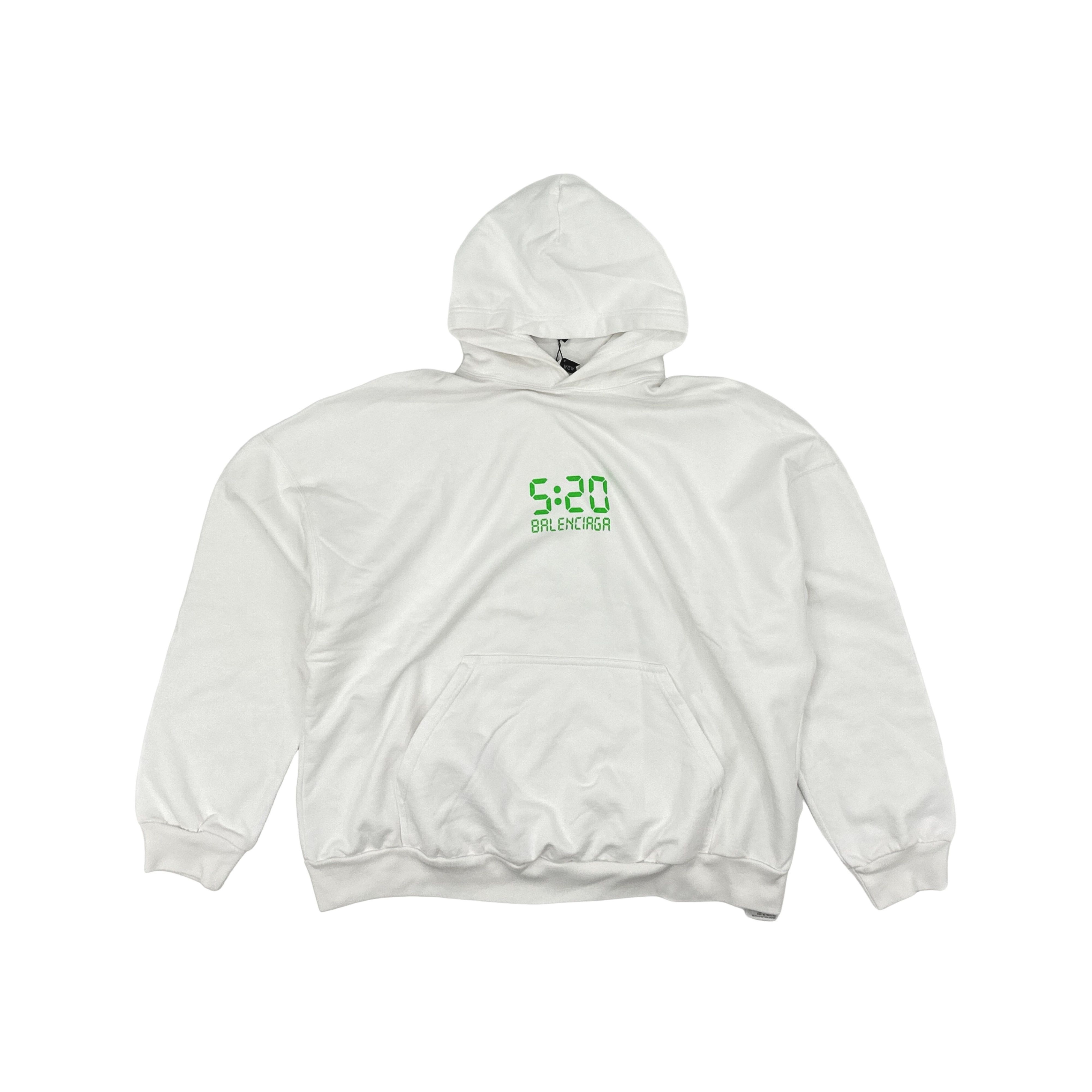 Balenciaga Balenciaga 5:20 Digital Print Hoodie Size 1 Size US S / EU 44-46 / 1 - 1 Thumbnail