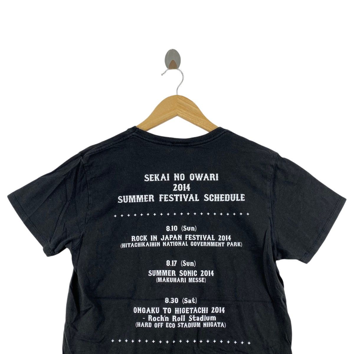 Other SEKAI NO OWARI 2014 Summer Festival Schedule Japan Black Size US M / EU 48-50 / 2 - 4 Thumbnail