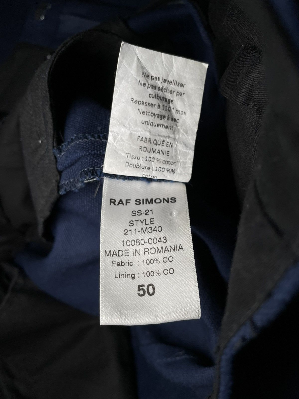 Raf Simons Raf Simons SS21 Teenage Dream Trousers Size US 34 / EU 50 - 12 Thumbnail