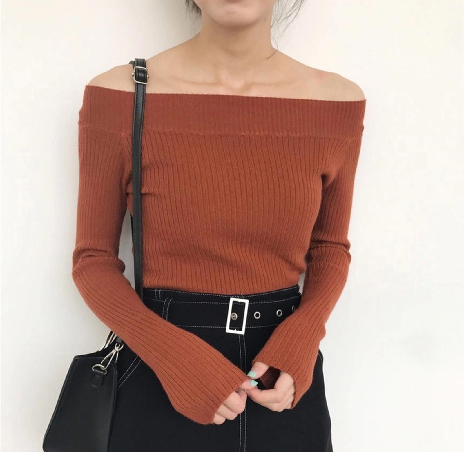 Von Dutch DUTE Boatneck Sweater (SMALL) Size S / US 4 / IT 40 - 1 Thumbnail