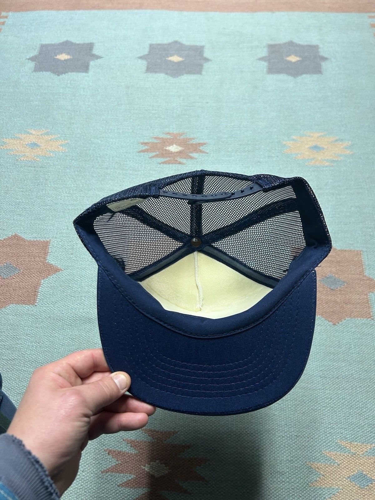 Vintage Vintage trucker hat Thieman tailgates inc blue white snap Size ONE SIZE - 5 Thumbnail