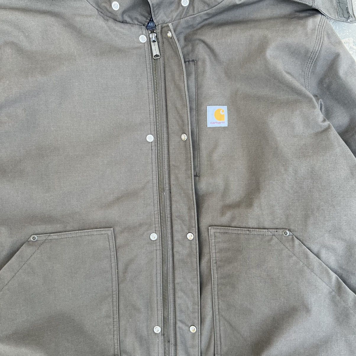 Carhartt × Carhartt Wip CARHARTT Ripstop Steel Full Swing Rain Defender Work Canvas Size US XXL / EU 58 / 5 - 6 Thumbnail