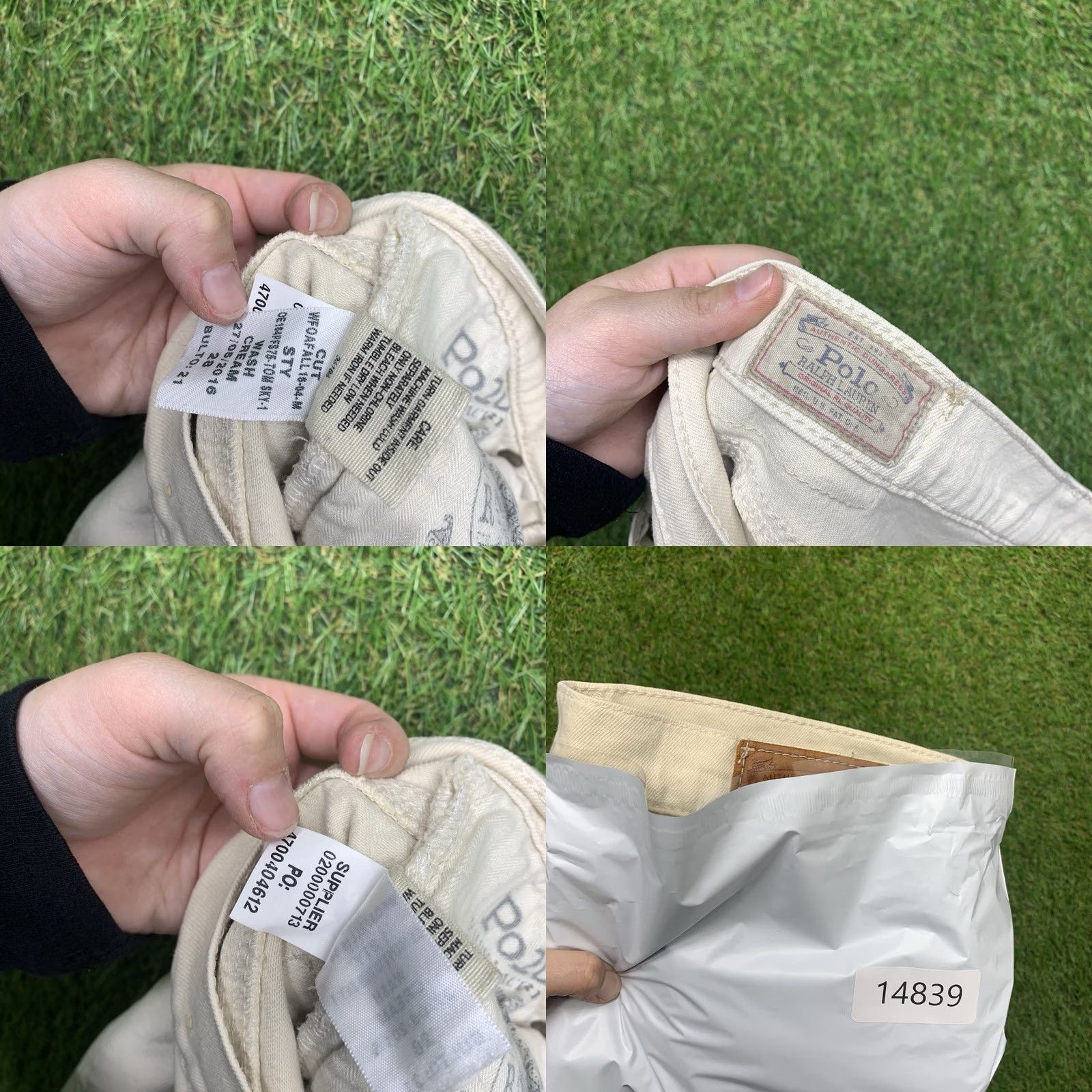Ralph Lauren Ralph Lauren Polo Pants Jeans Skinny 28 White Cotton Denim 5-Pocket Preppy Mens Regular Mid Rise 30 Inseam Size 28" / US 6 / IT 42 - 9 Thumbnail