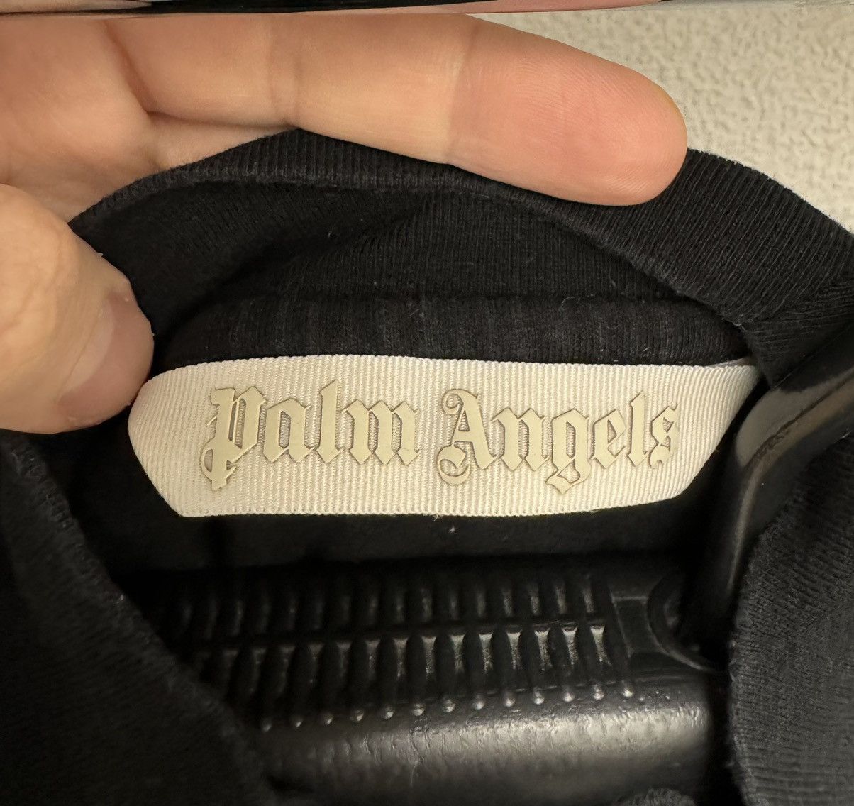 Palm Angels Palm Angels big logo black t-shirt S sz but fit like L-Xl Size US S / EU 44-46 / 1 - 4 Thumbnail
