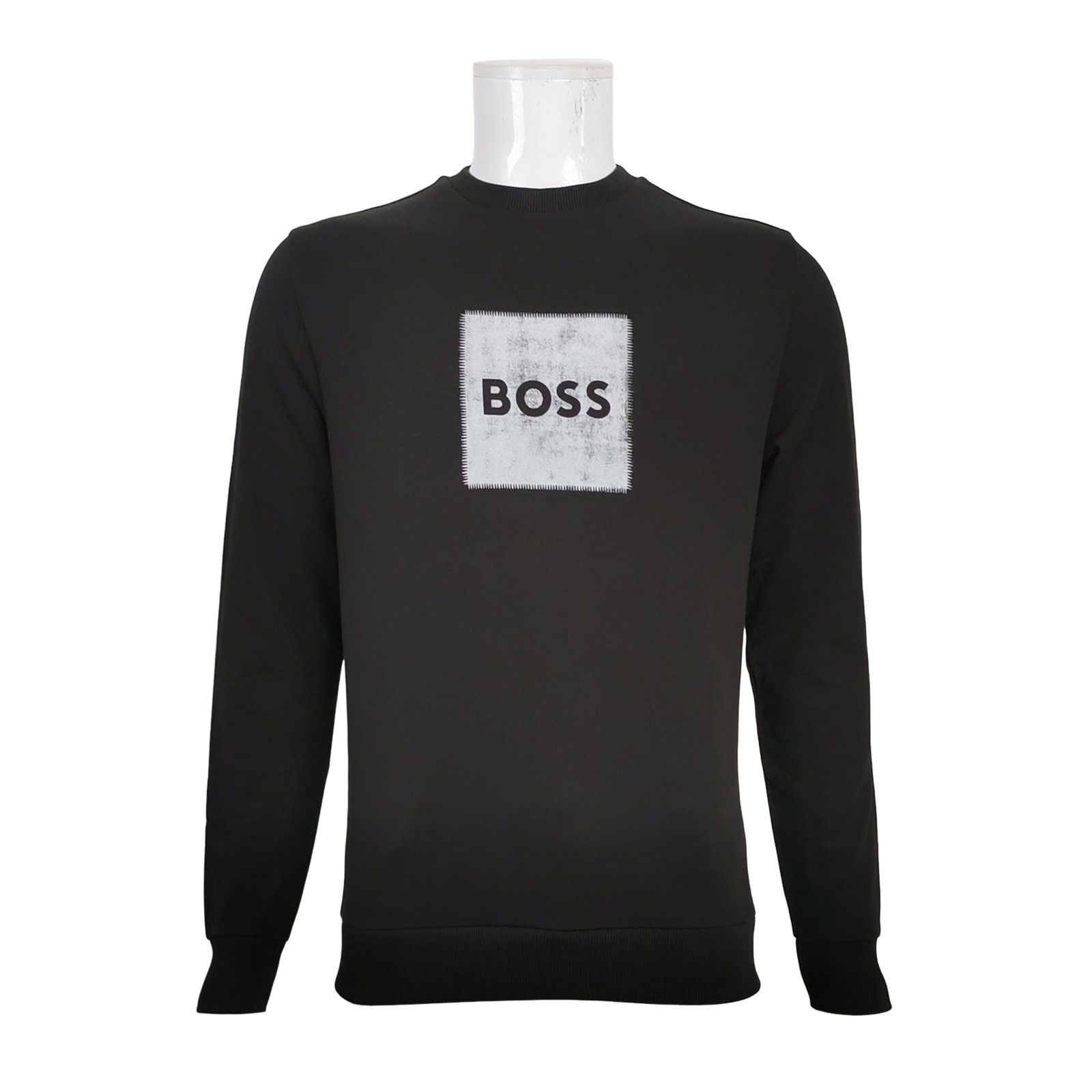 Hugo Boss Hugo Boss Patch Logo Cotton Sweatshirt Size S Size US S / EU 44-46 / 1 - 1 Thumbnail