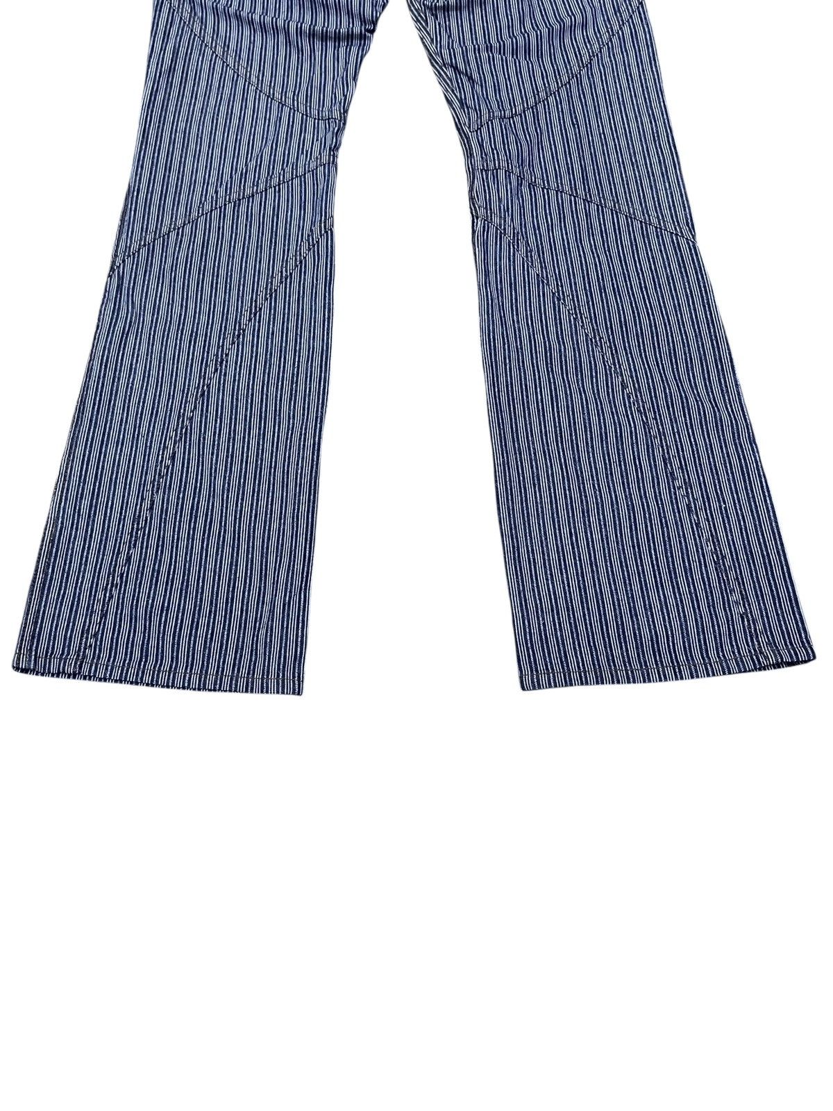 Nicole Club 🔥Vtg NICOLE CLUB FOR MEN Hickory Wabash Curve Splice Flare Size US 30 / EU 46 - 8 Thumbnail